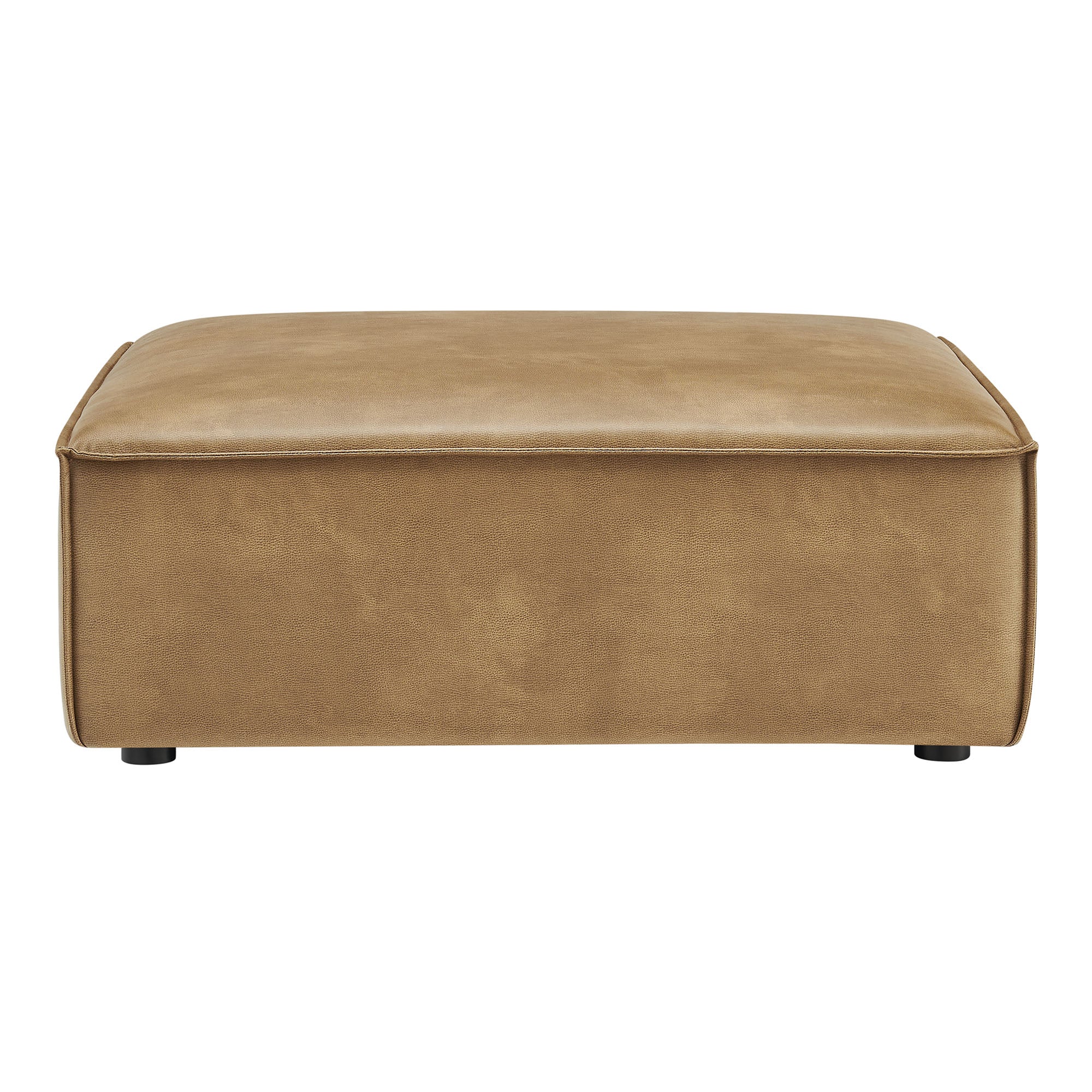 Restore Vegan Leather Modular Ottoman by Modway - Image 11