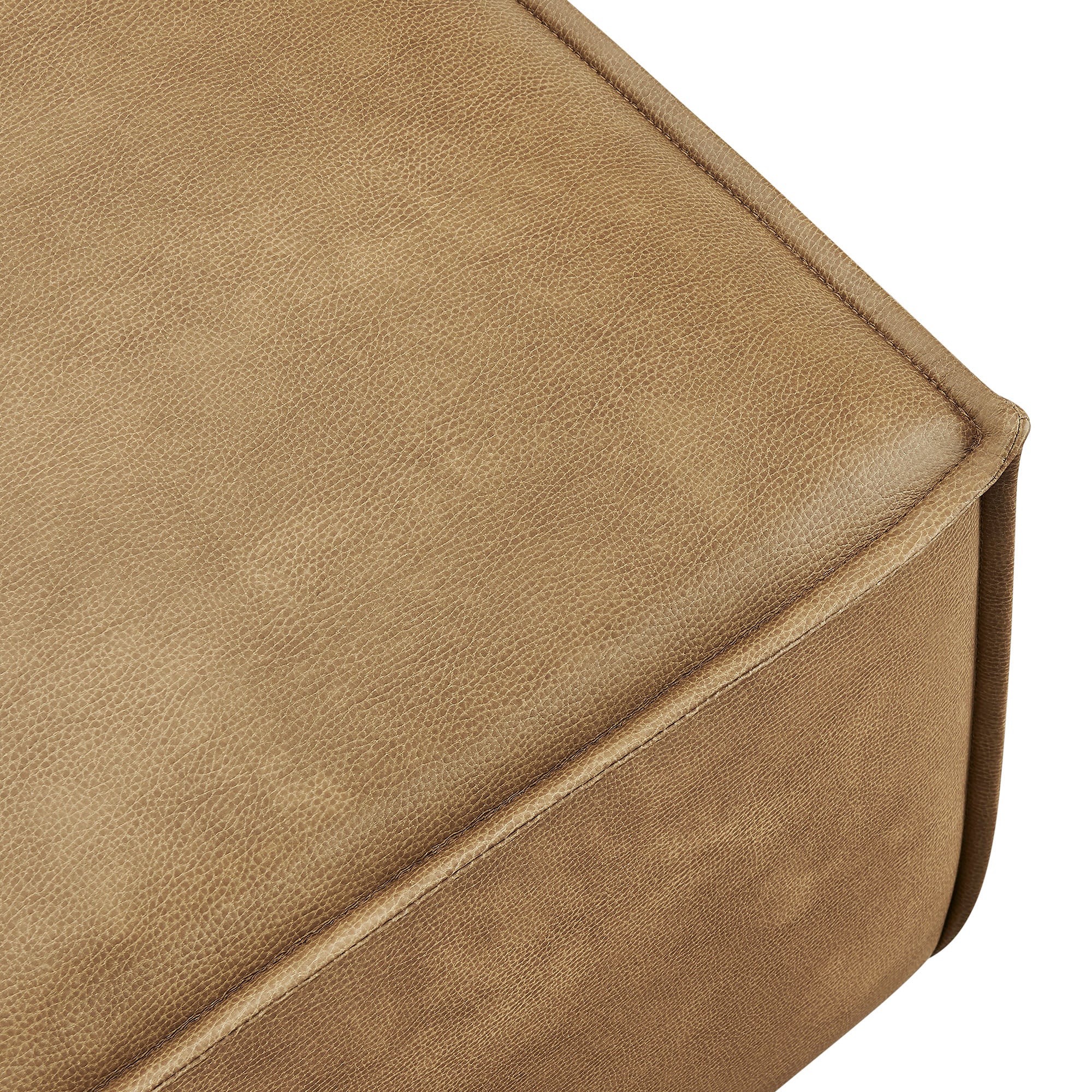 Restore Vegan Leather Modular Ottoman by Modway - Image 12
