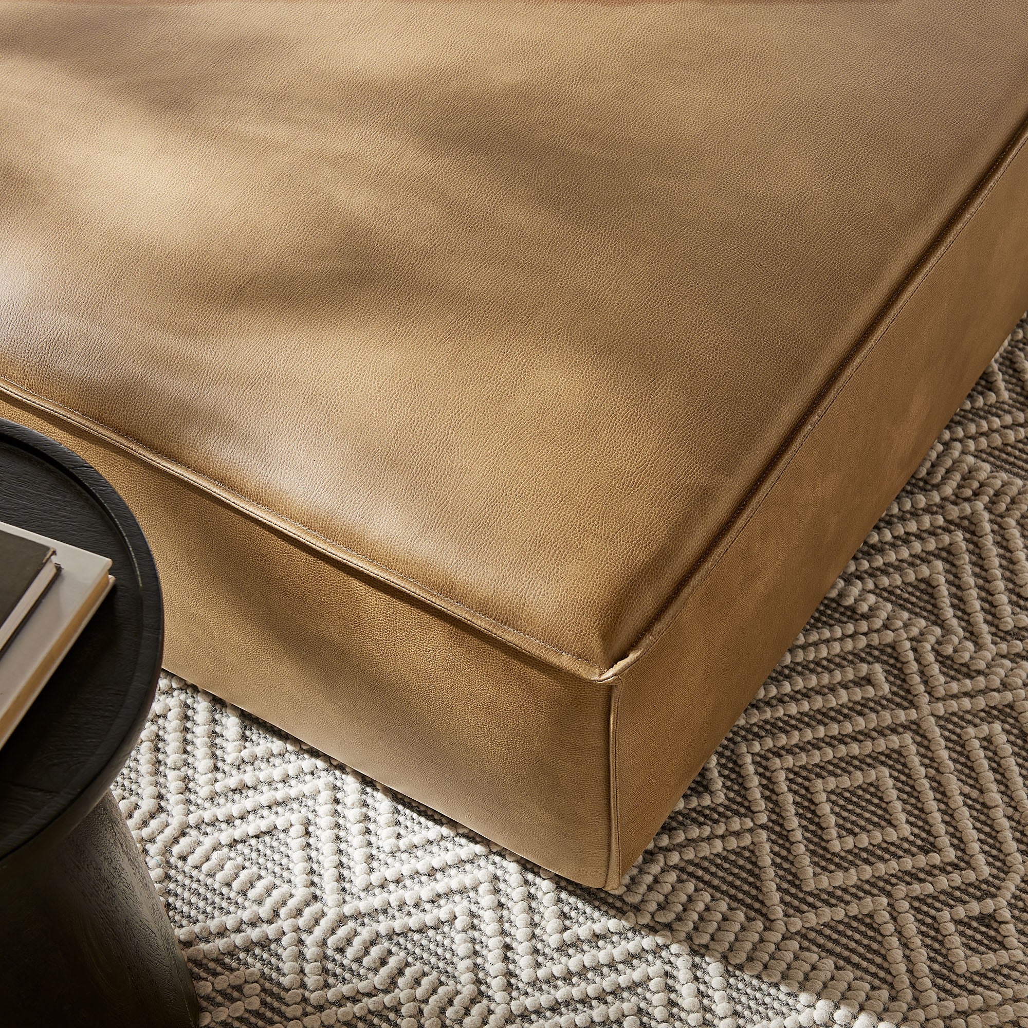 Restore Vegan Leather Modular Ottoman by Modway - Image 13