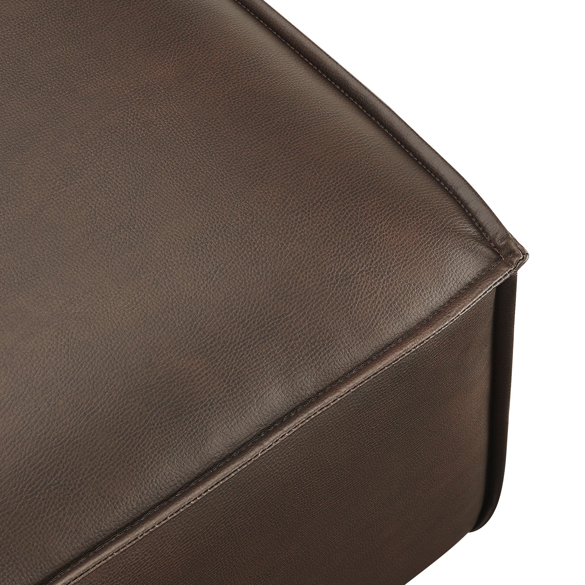 Restore Vegan Leather Modular Ottoman by Modway - Image 5