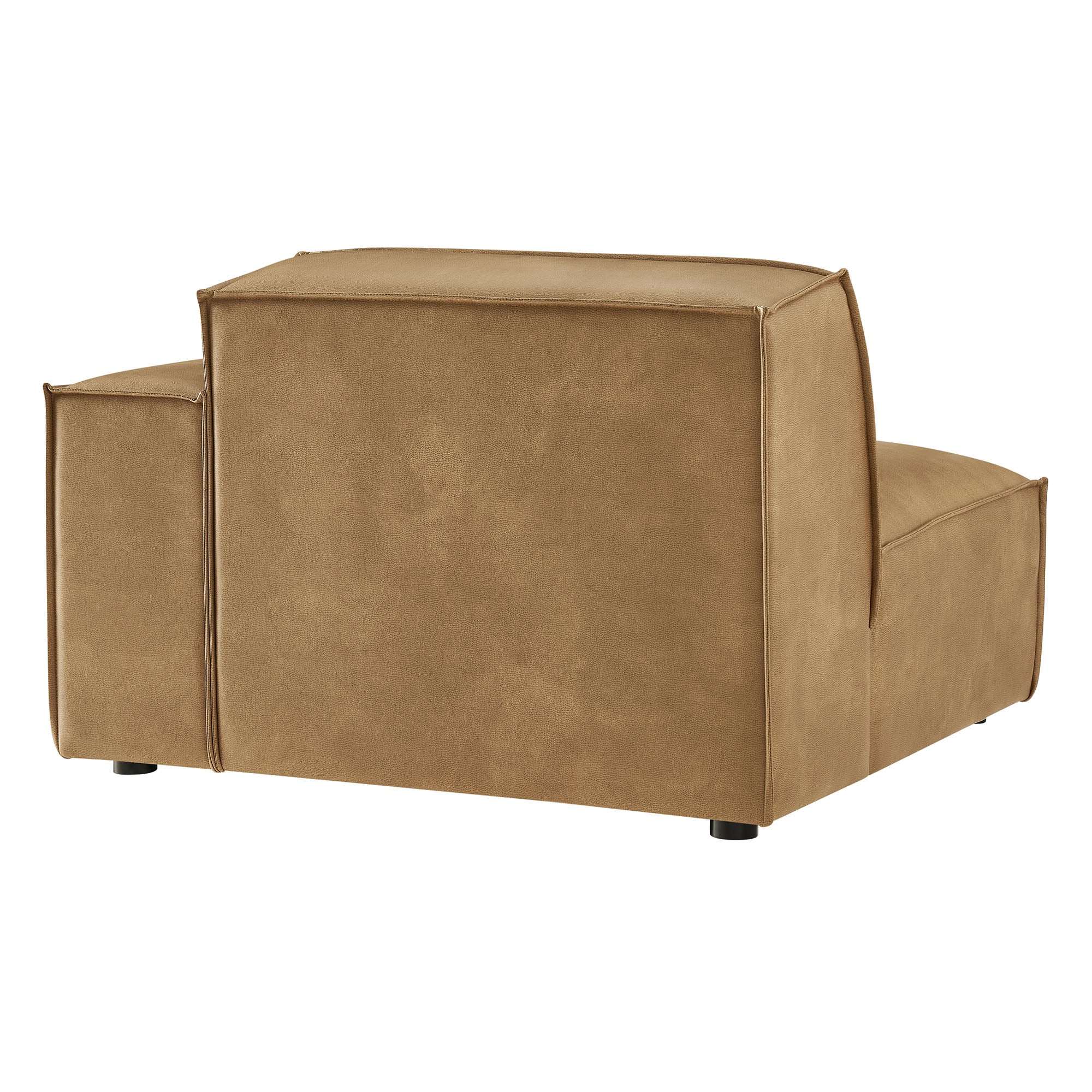 Restore Vegan Leather Right-Facing Modular Lounge Chair by Modway - Image 12