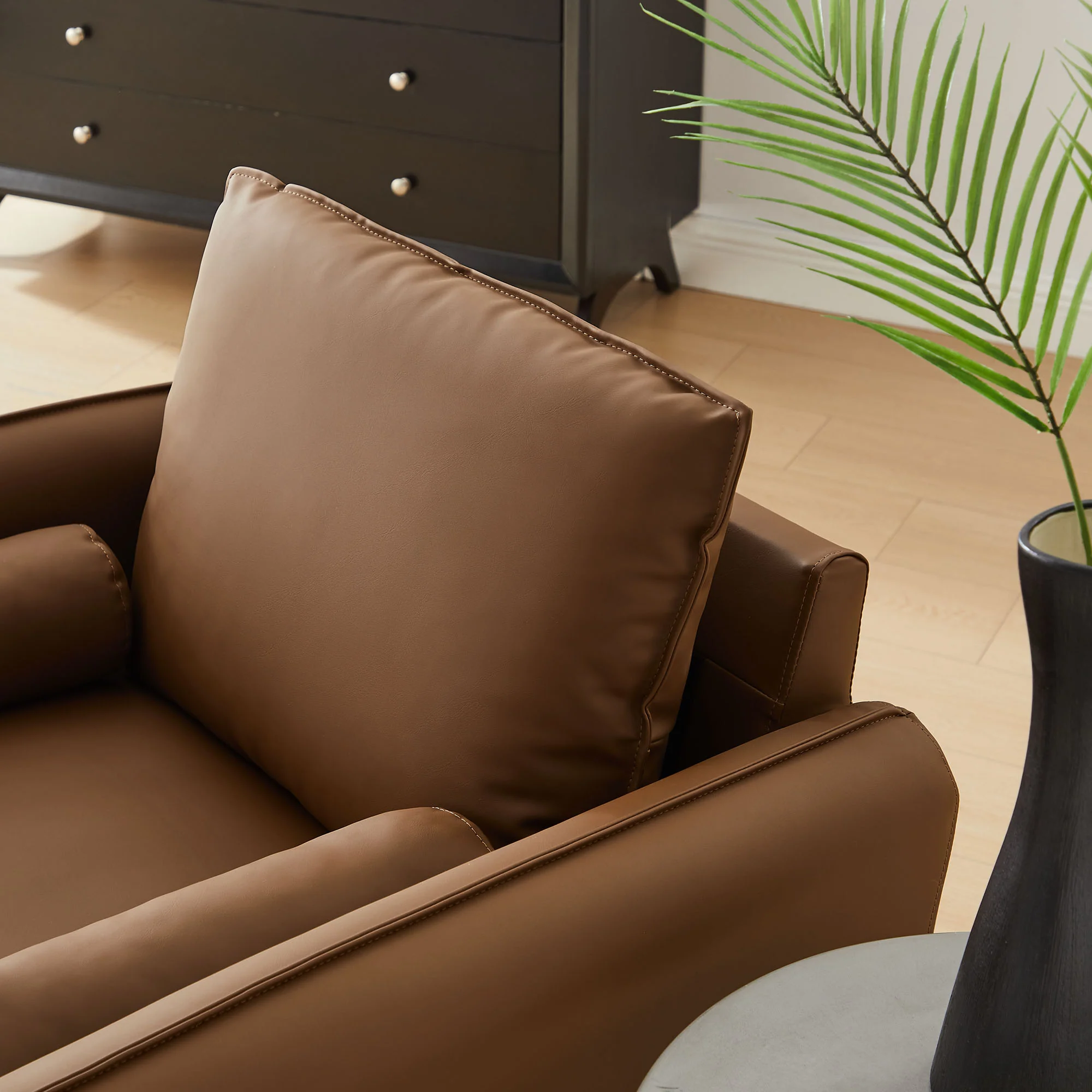 Revive Upholstered Vegan Leather Accent Armchair by Modway - Image 7
