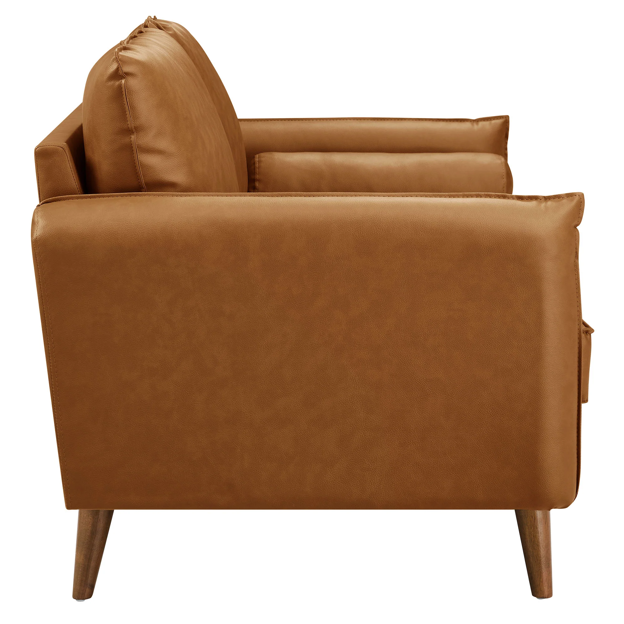 Revive Upholstered Vegan Leather Loveseat by Modway - Image 11