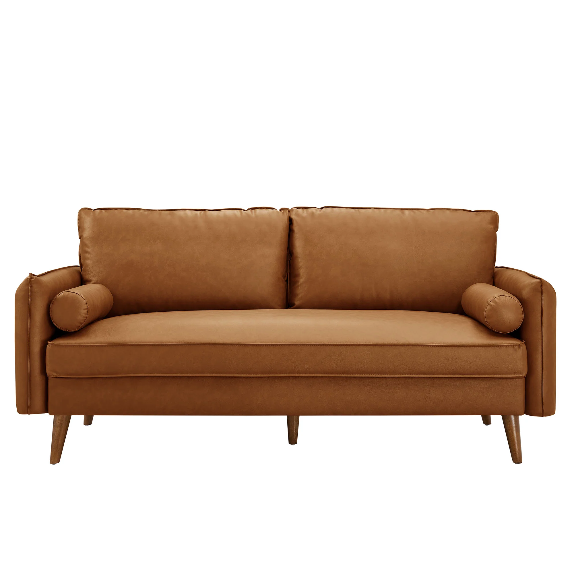 Revive Upholstered Vegan Leather Sofa by Modway - Image 13