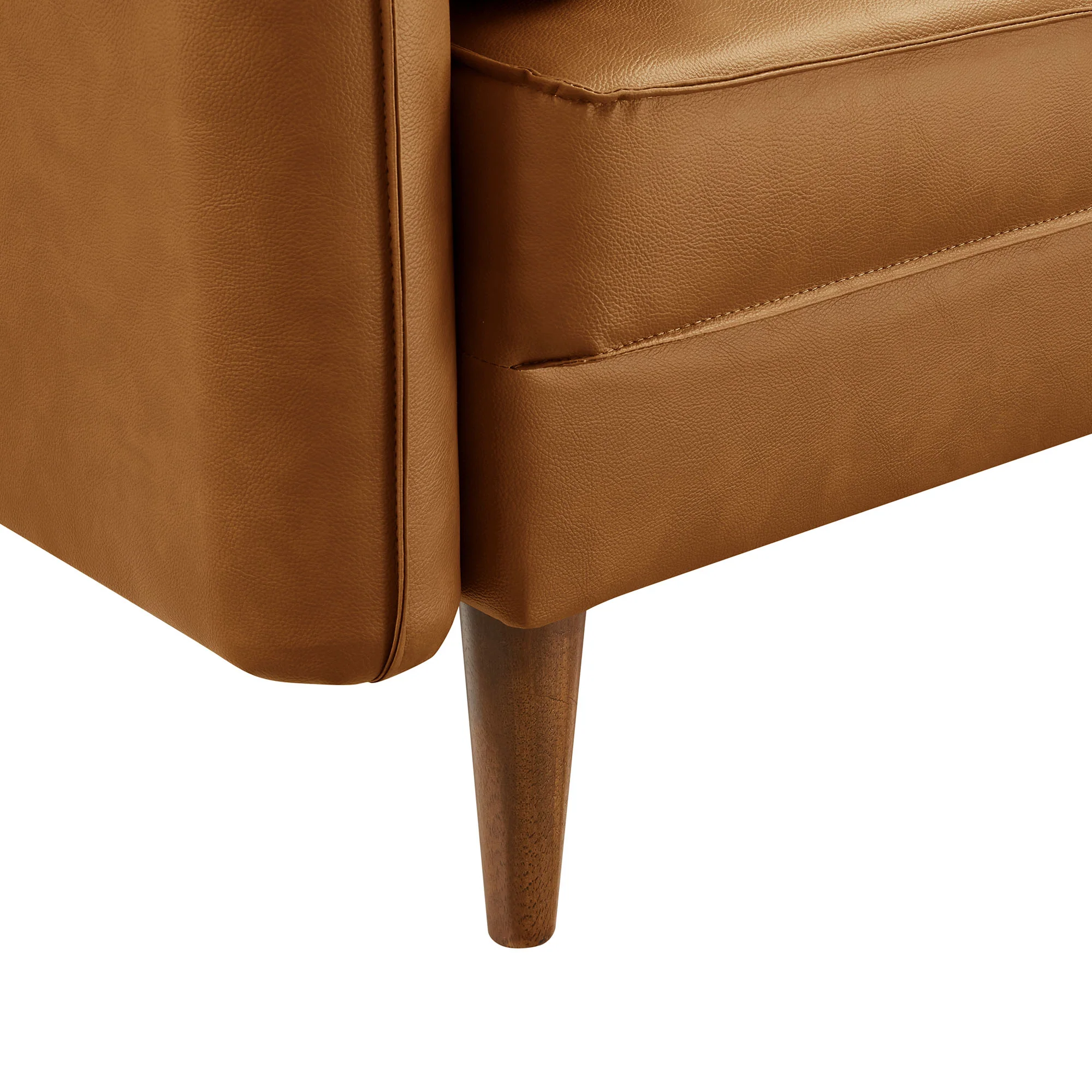 Revive Upholstered Vegan Leather Sofa by Modway - Image 14