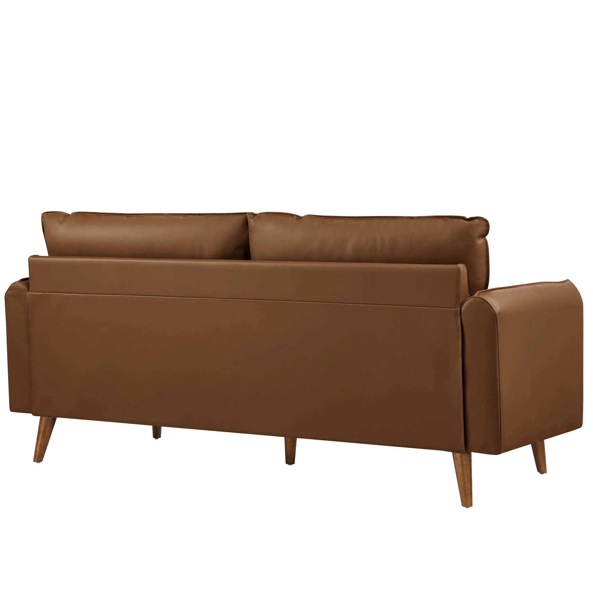 Revive Upholstered Vegan Leather Sofa by Modway - Image 4