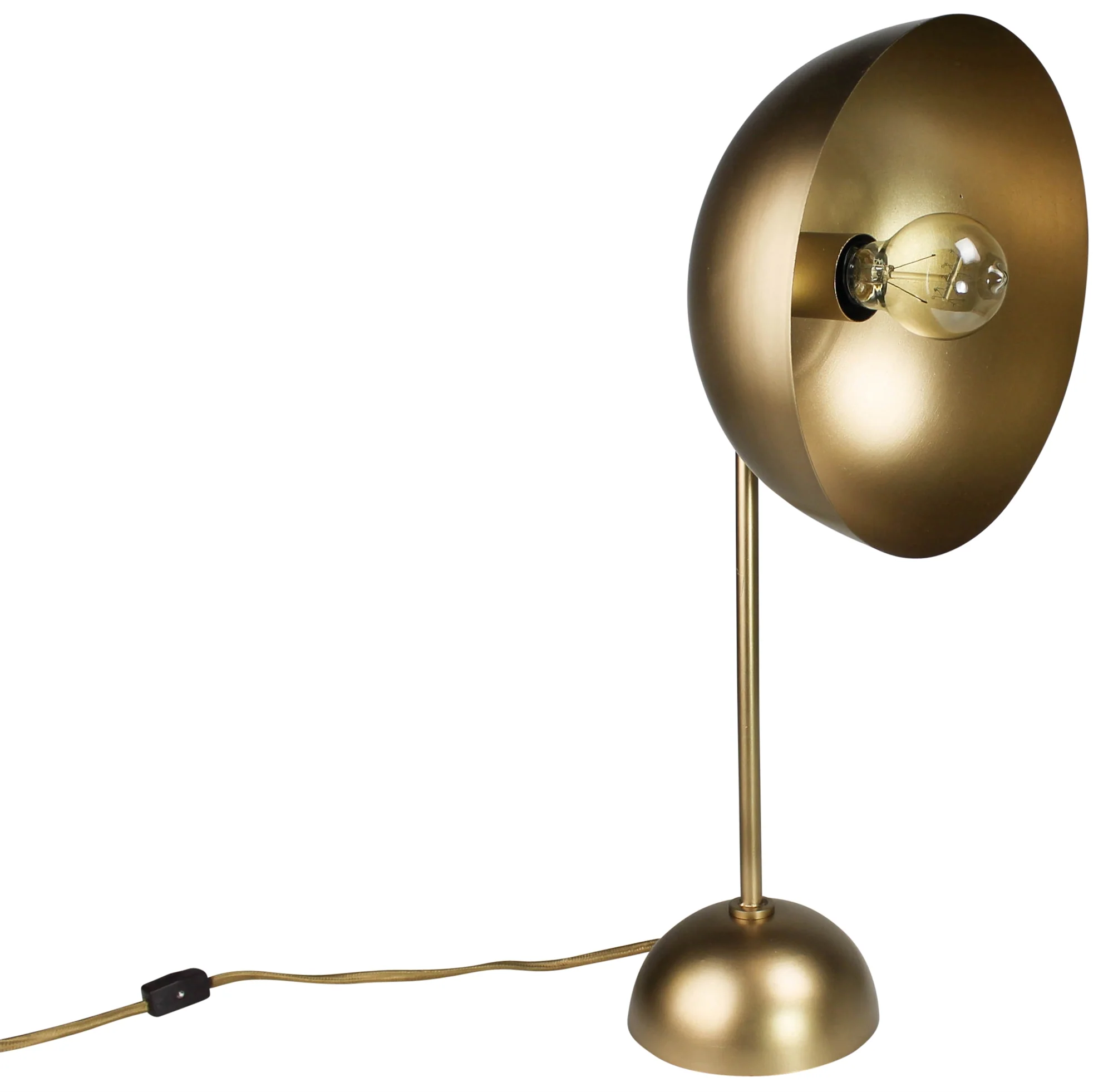 Rhea Table Lamp, Brass By HomArt - Image 4