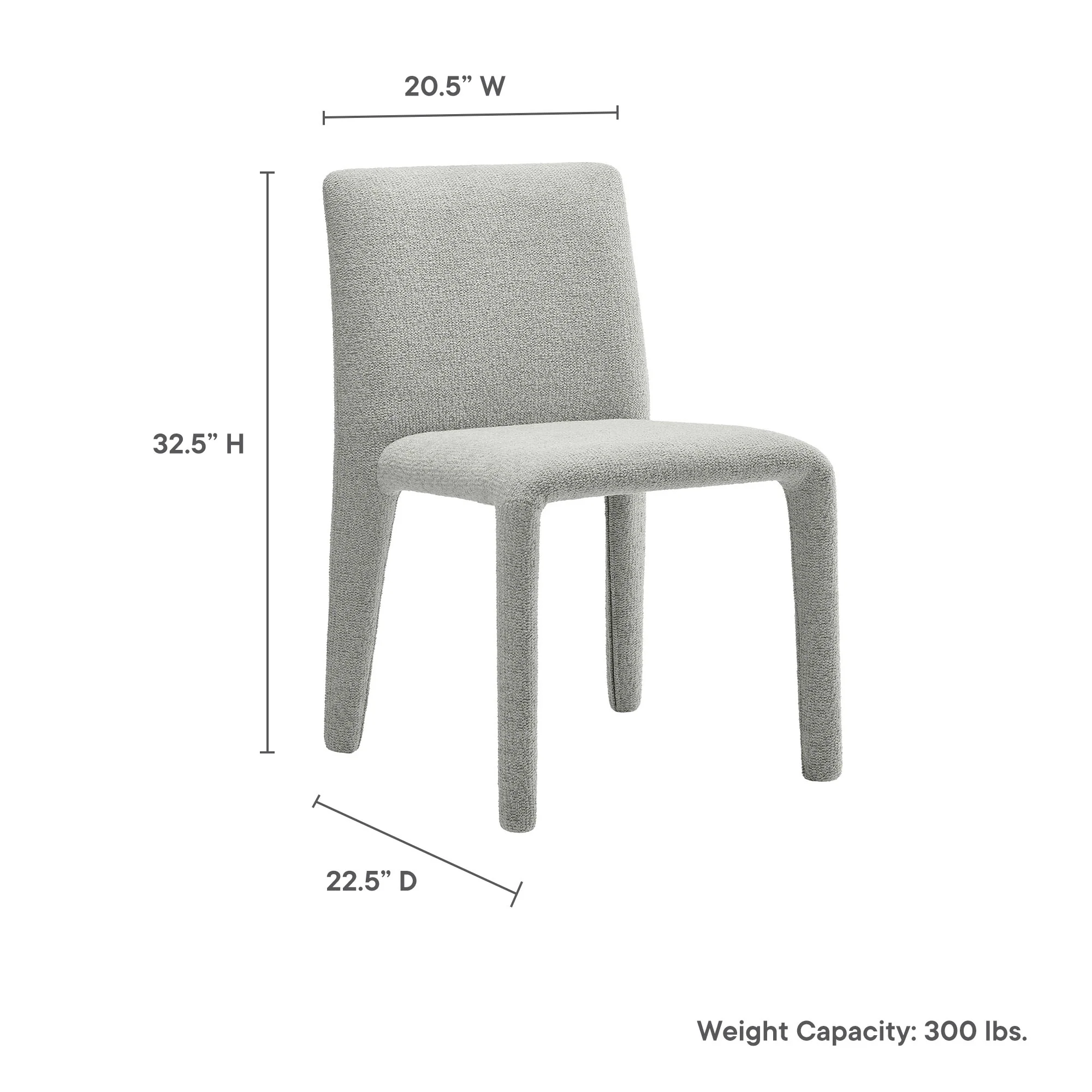 Rhodes Fabric Upholstered Dining Chair by Modway - Image 9