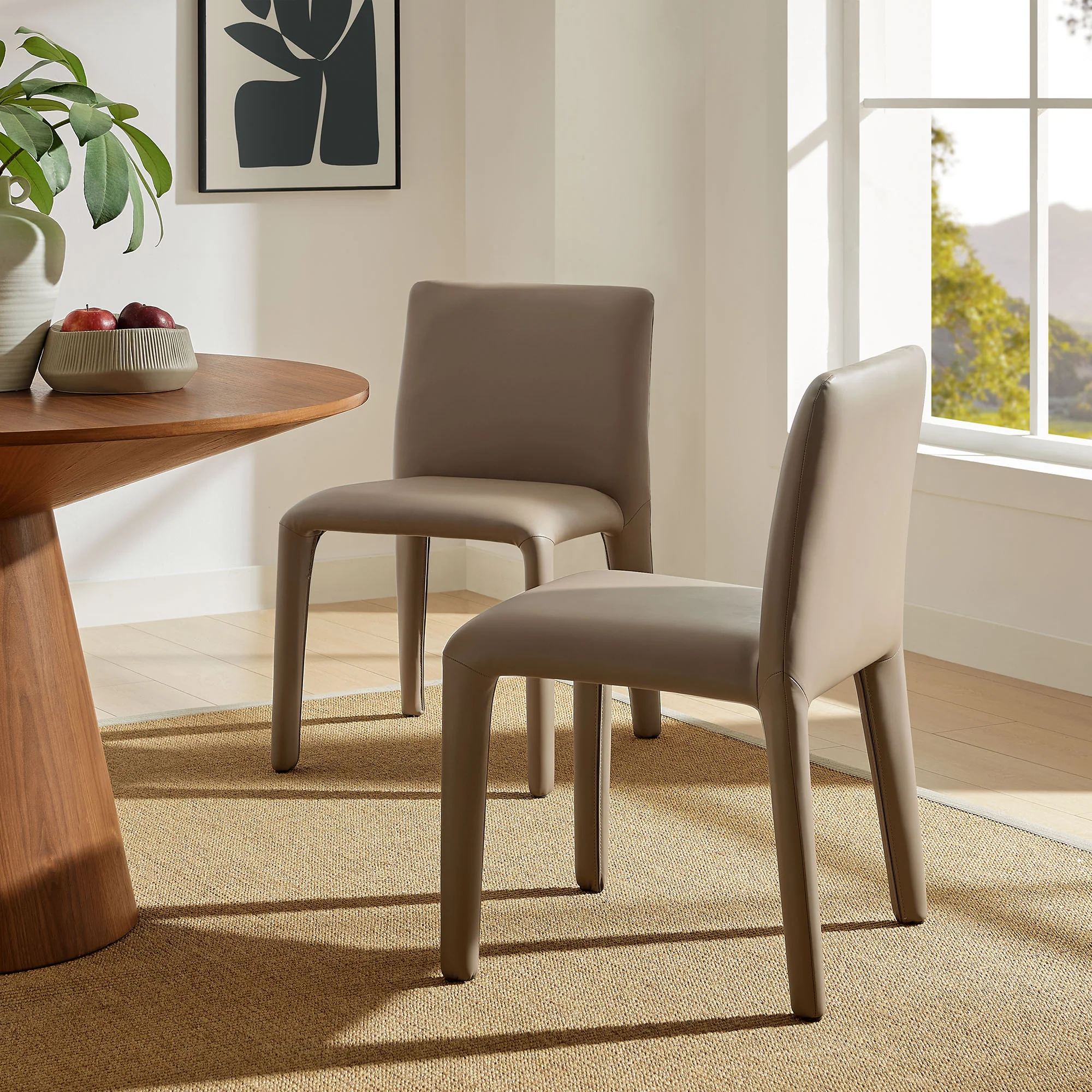 Rhodes Vegan Leather Upholstered Dining Chair by Modway - Image 16