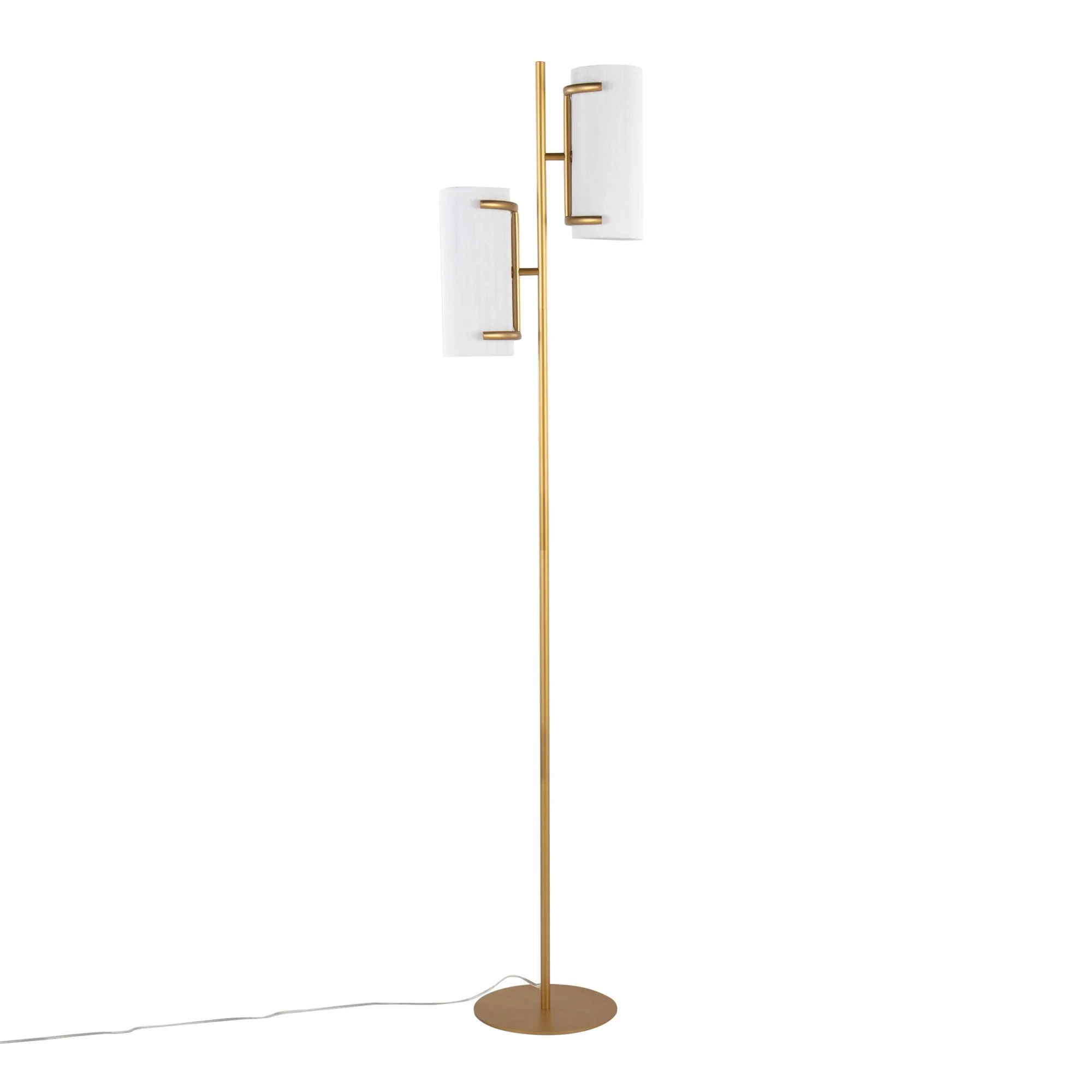 Rhonda Floor Lamp White By LumiSource - Image 2