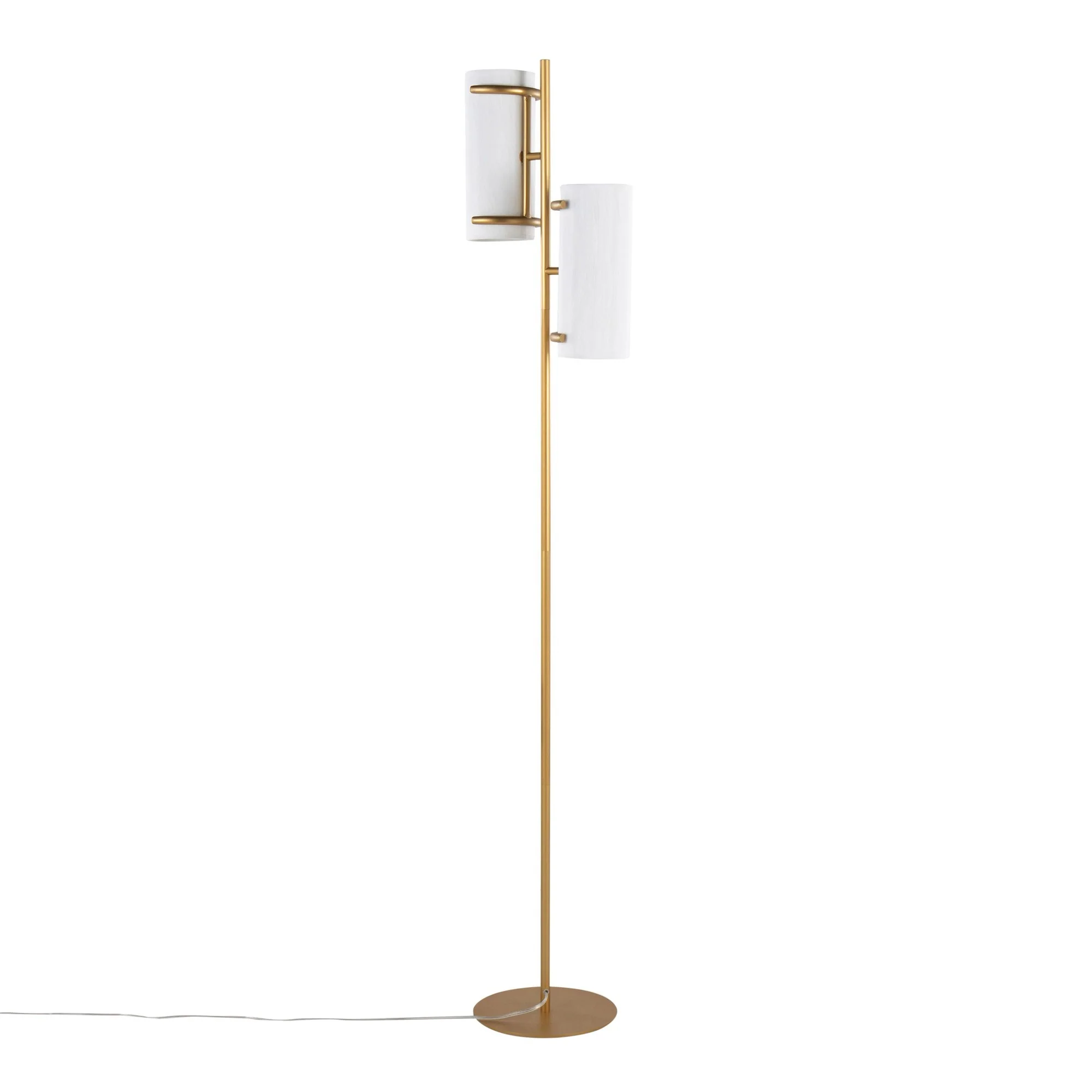 Rhonda Floor Lamp White By LumiSource - Image 7