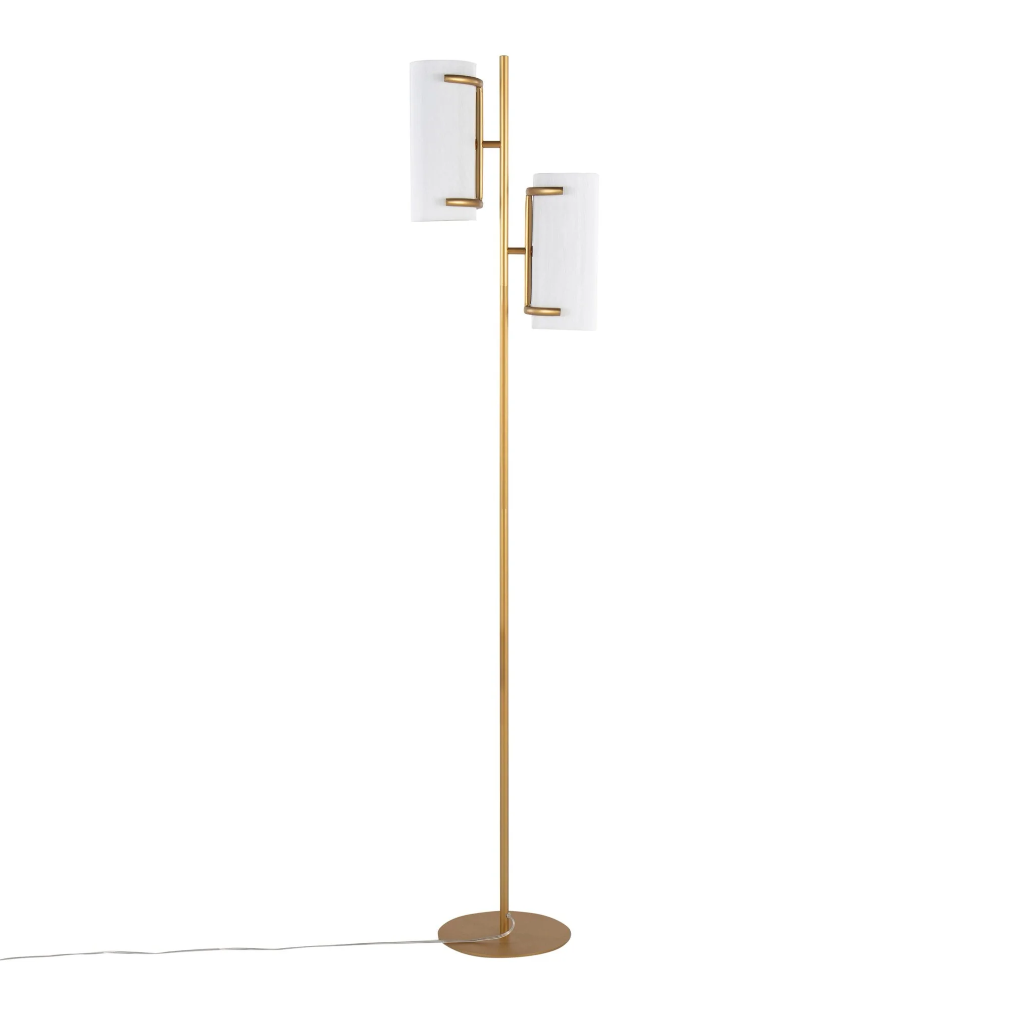 Rhonda Floor Lamp White By LumiSource - Image 8