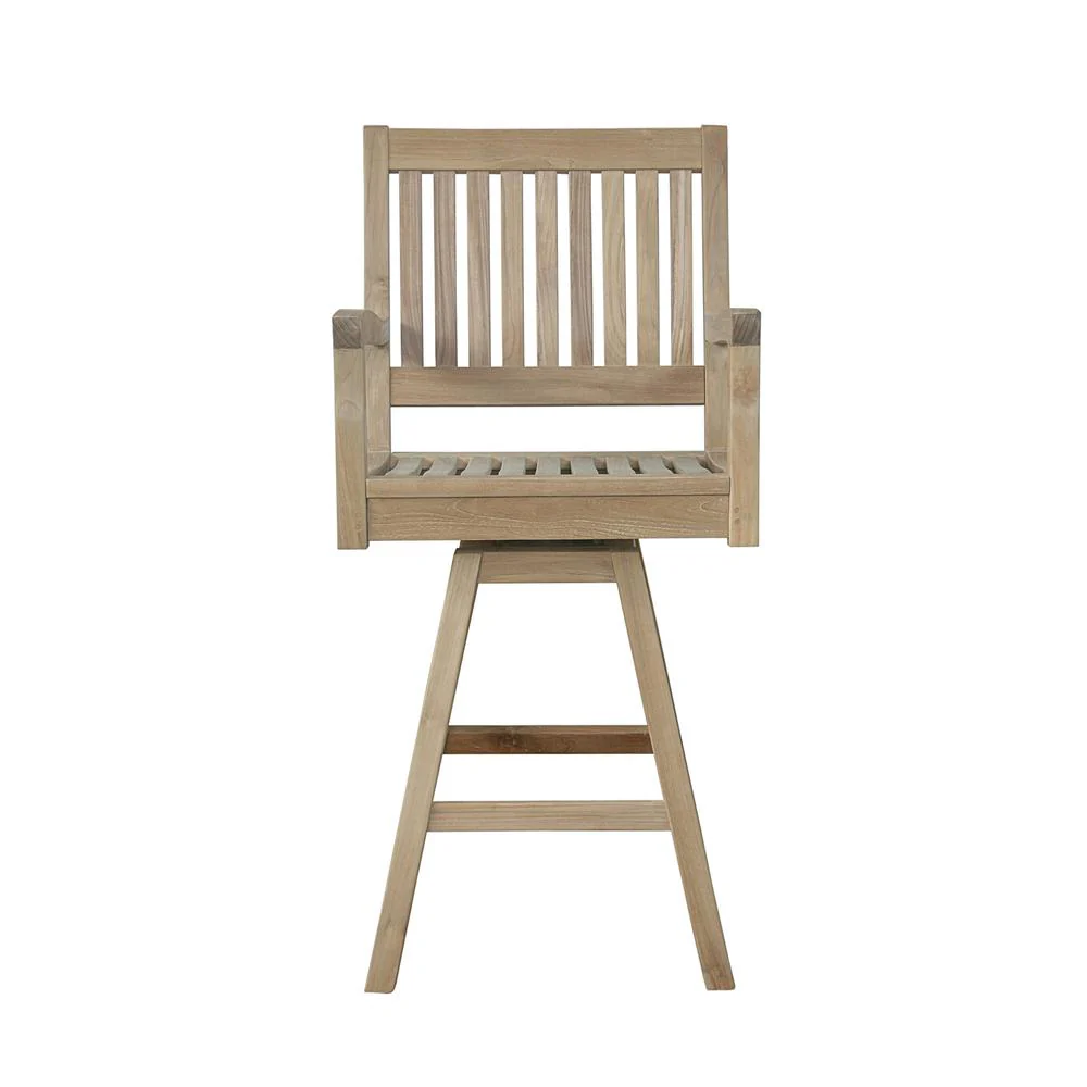 Rialto Swivel Bar Armhair By Anderson Teak - Image 2