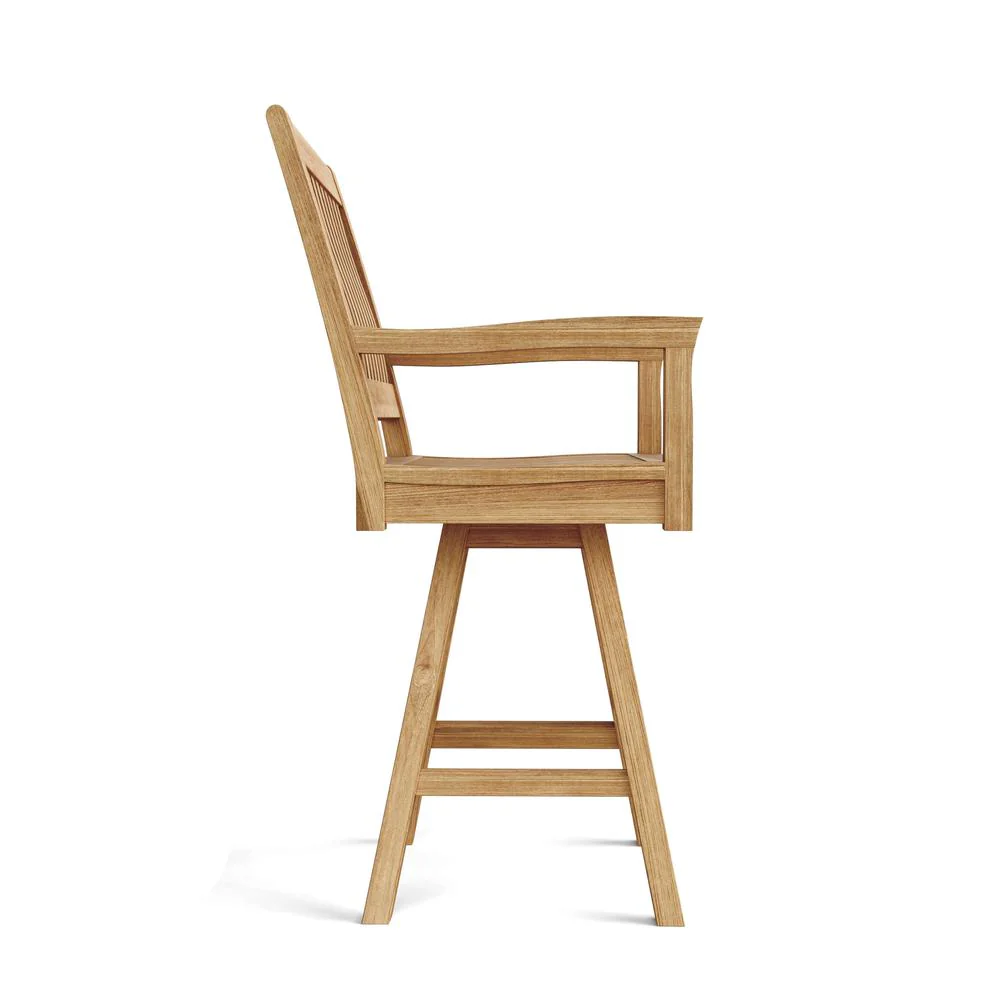 Rialto Swivel Bar Armhair By Anderson Teak - Image 3