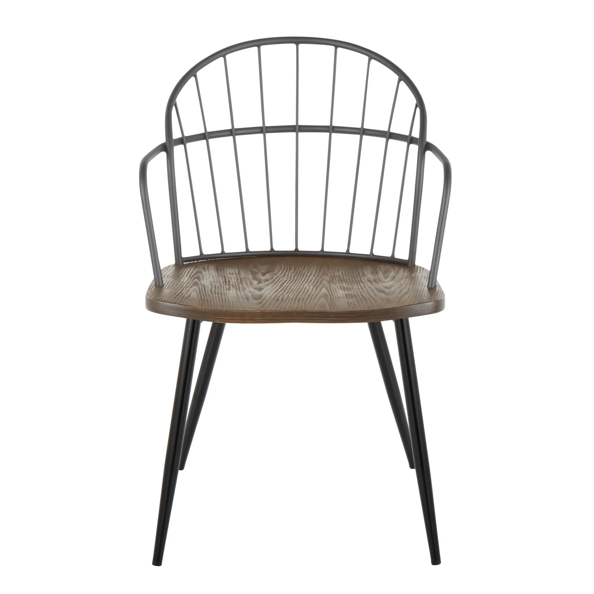Riley Arm Chair - Set of 2 By LumiSource - CH-RILEYARM-HLC2 BKBNBK2 - Image 7