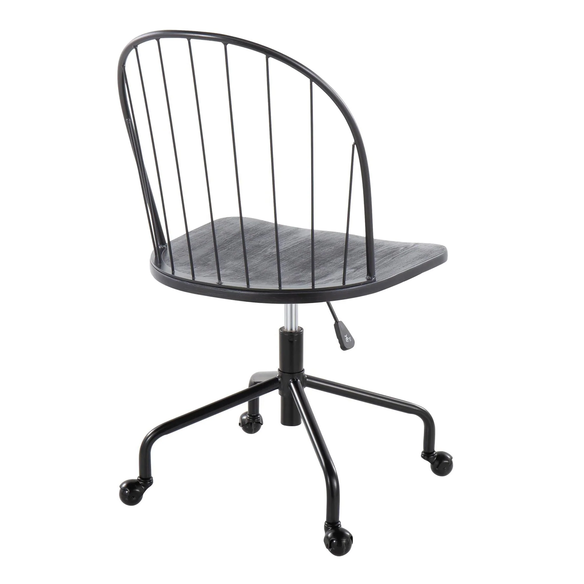 Riley Adjustable High Back Office Chair Black By LumiSource - Image 4