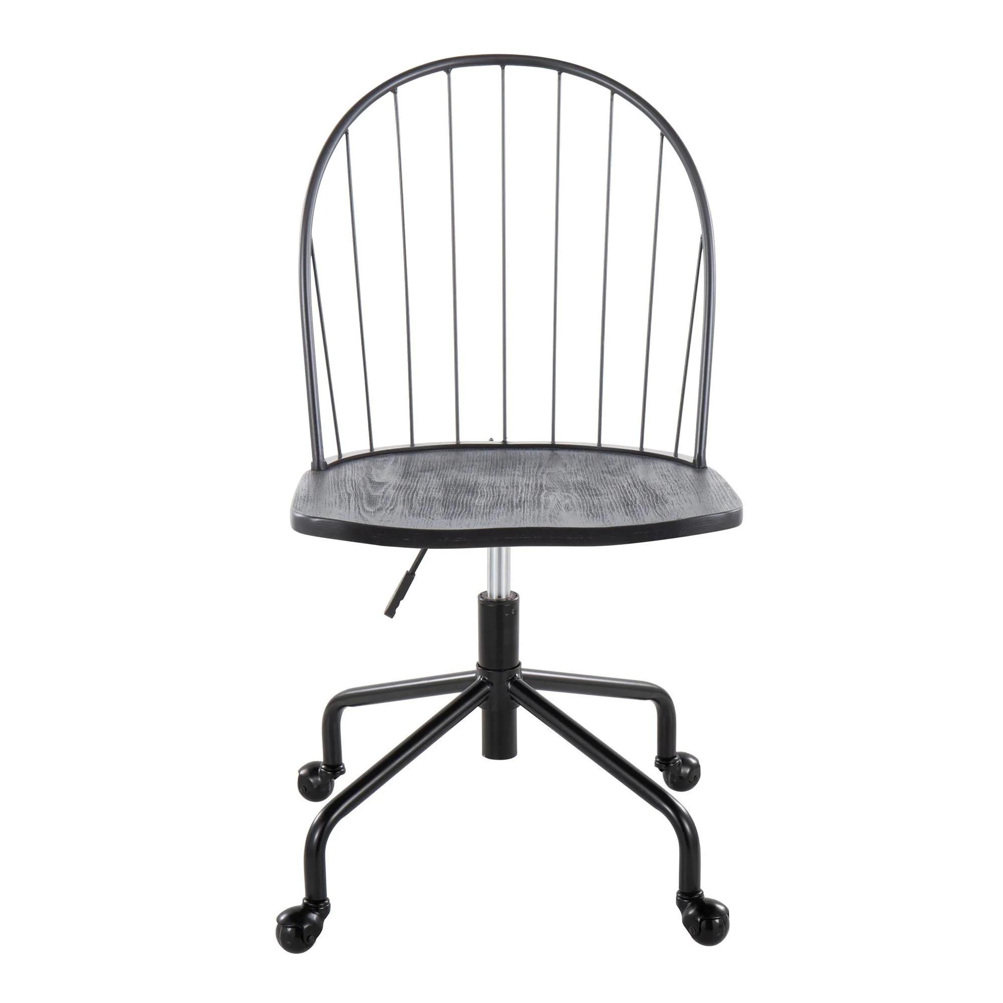 Riley Adjustable High Back Office Chair Black By LumiSource - Image 6