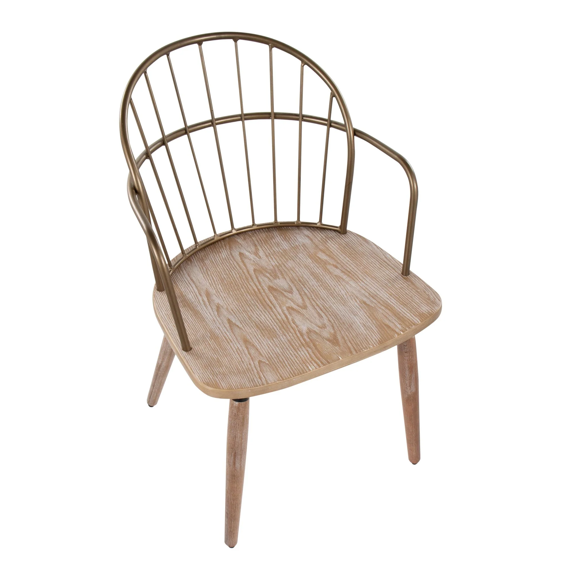 Riley Chair White By LumiSource - Image 2