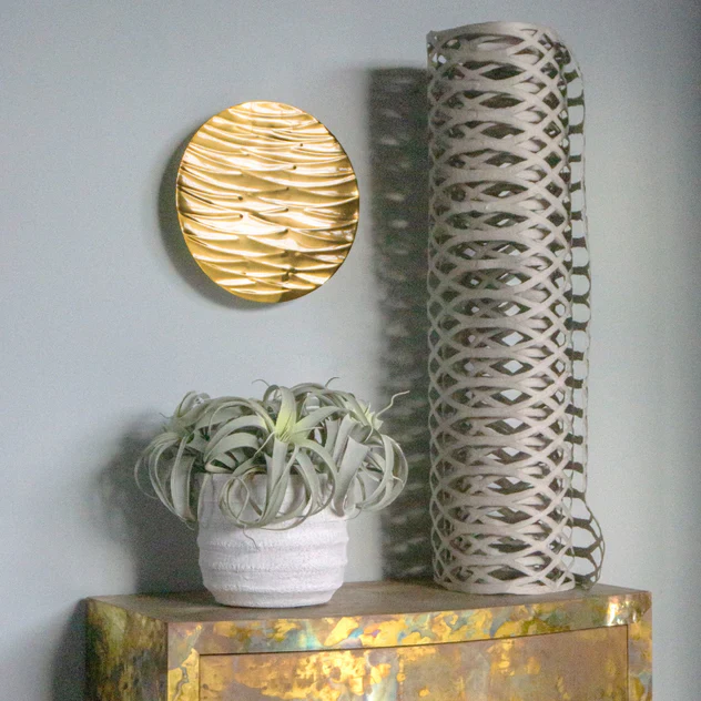 Ripple 14"D Wall Art By Gold Leaf Design Group - Image 3