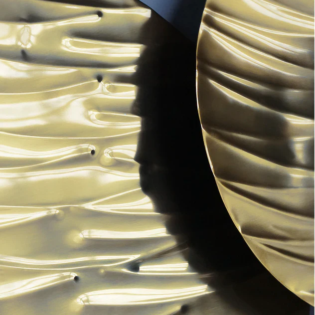 Ripple 21.25"D Wall Art By Gold Leaf Design Group - Image 2
