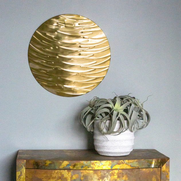 Ripple 21.25"D Wall Art By Gold Leaf Design Group - Image 7