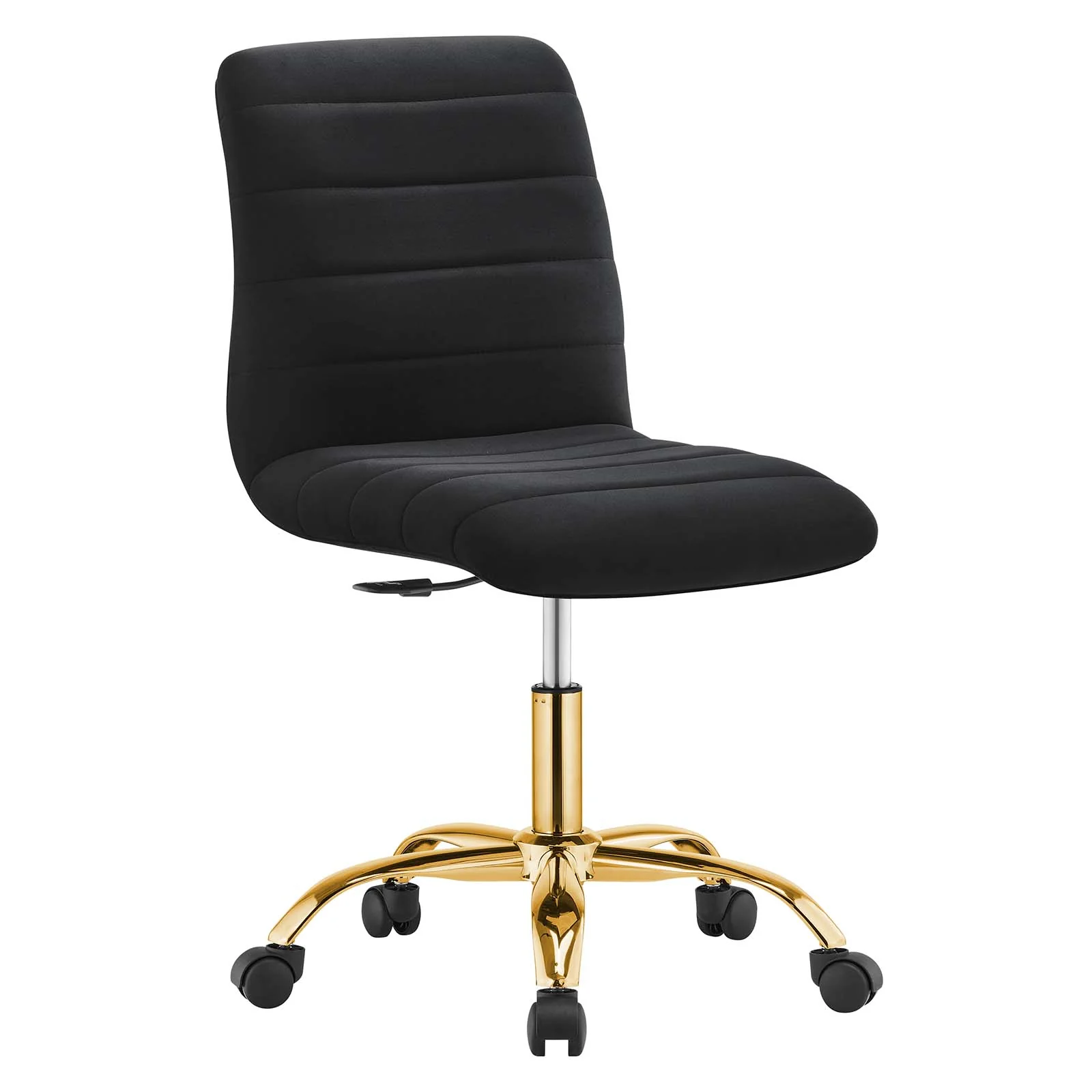 Ripple Armless Performance Velvet Office Chair By Modway - EEI-4972 - Image 2