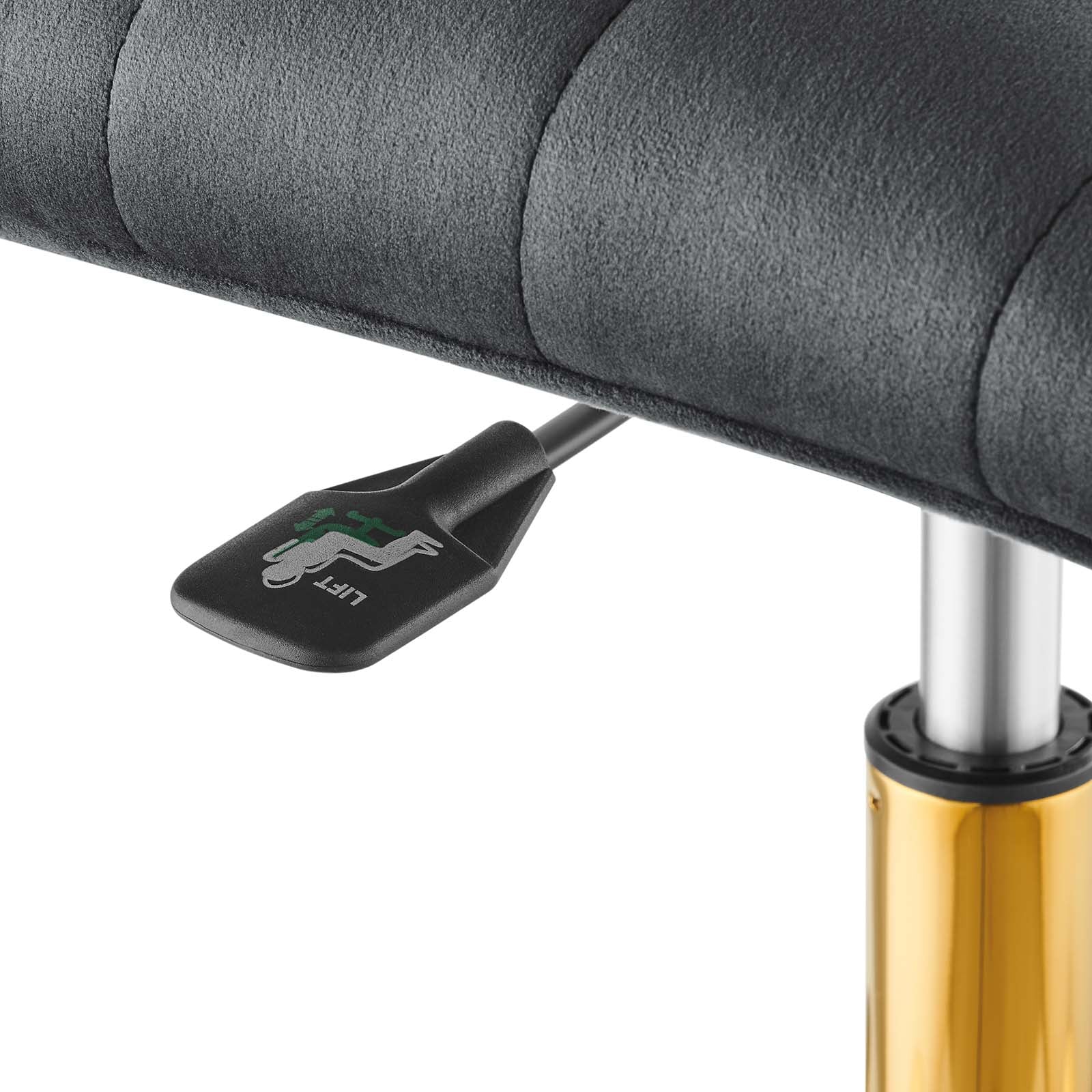 Ripple Armless Performance Velvet Office Chair By Modway - EEI-4972 - Image 21