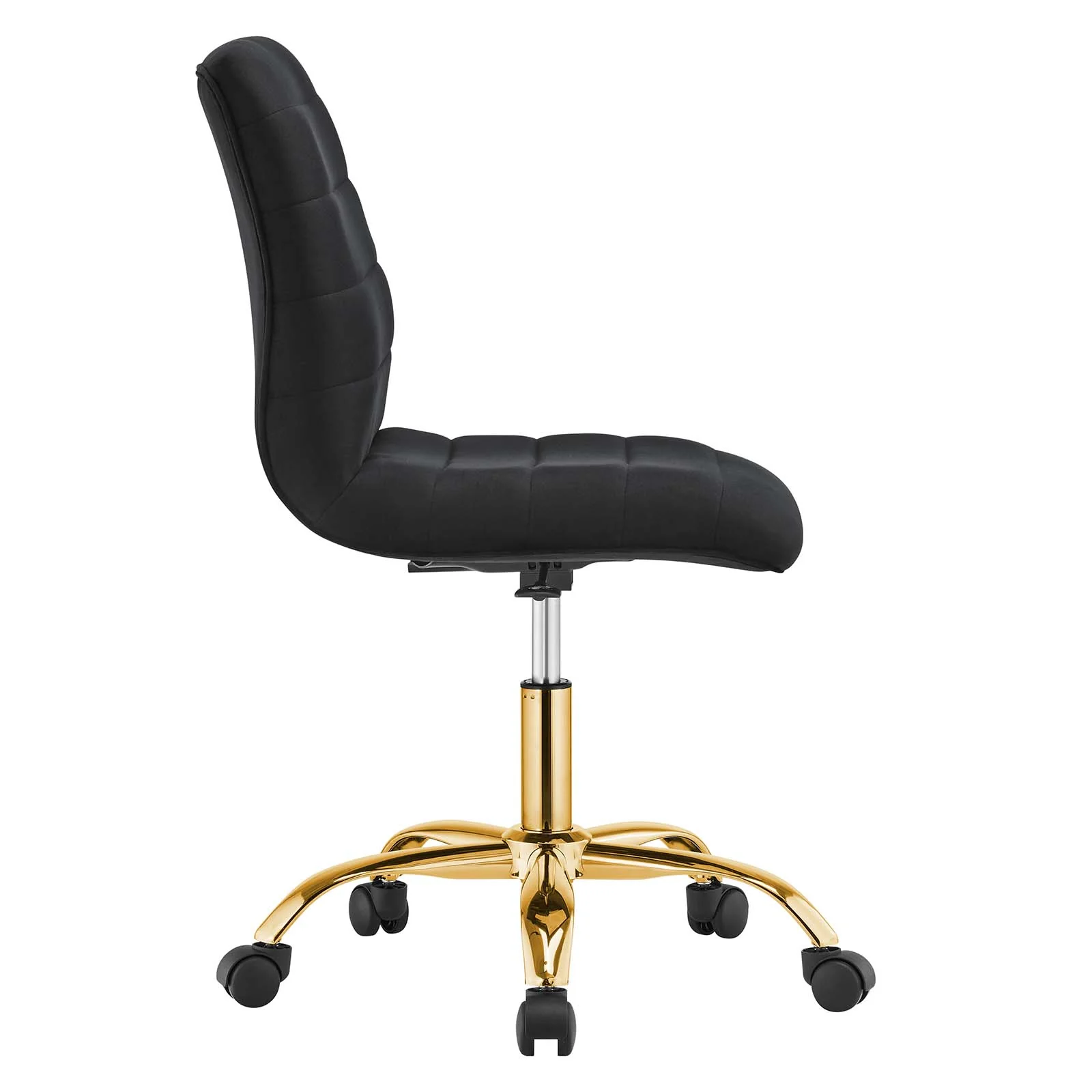 Ripple Armless Performance Velvet Office Chair By Modway - EEI-4972 - Image 3
