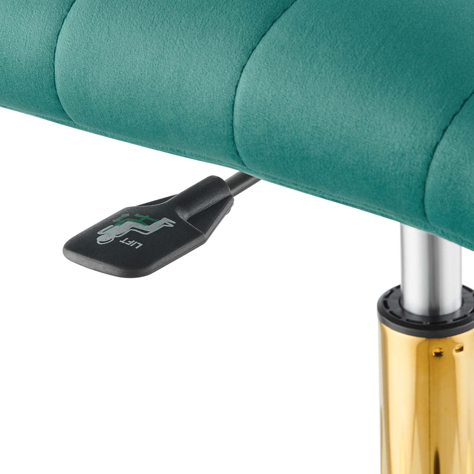 Ripple Armless Performance Velvet Office Chair By Modway - EEI-4972 - Image 45