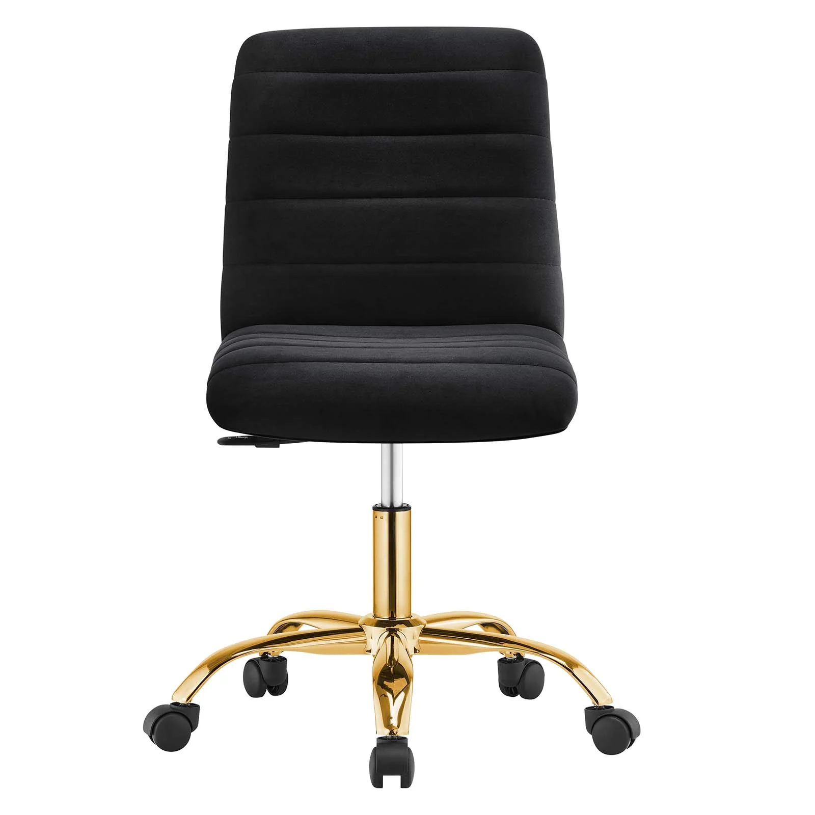Ripple Armless Performance Velvet Office Chair By Modway - EEI-4972 - Image 5