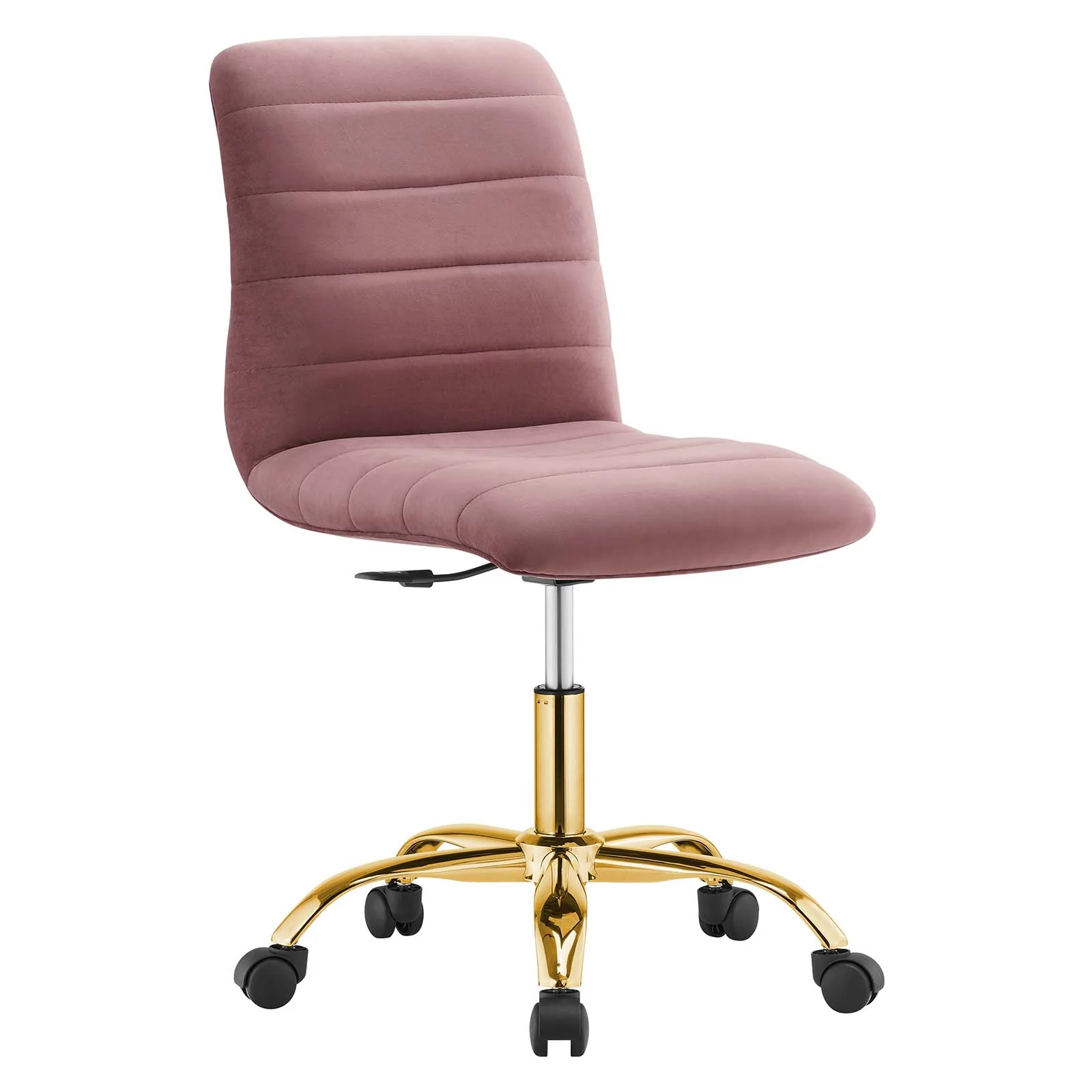 Ripple Armless Performance Velvet Office Chair By Modway - EEI-4972 - Image 9