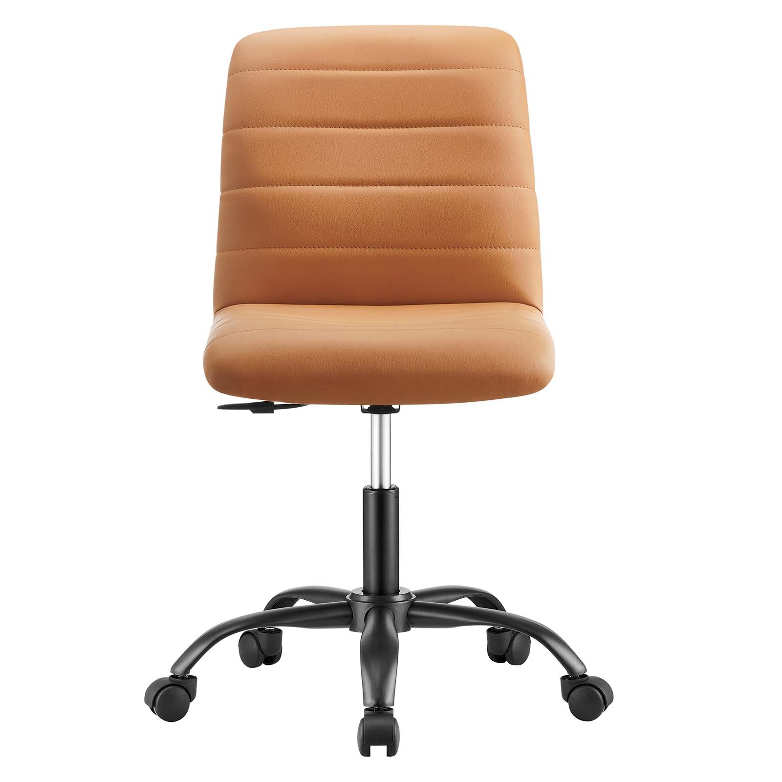 Ripple Armless Vegan Leather Office Chair By Modway - EEI-4974 - Image 12