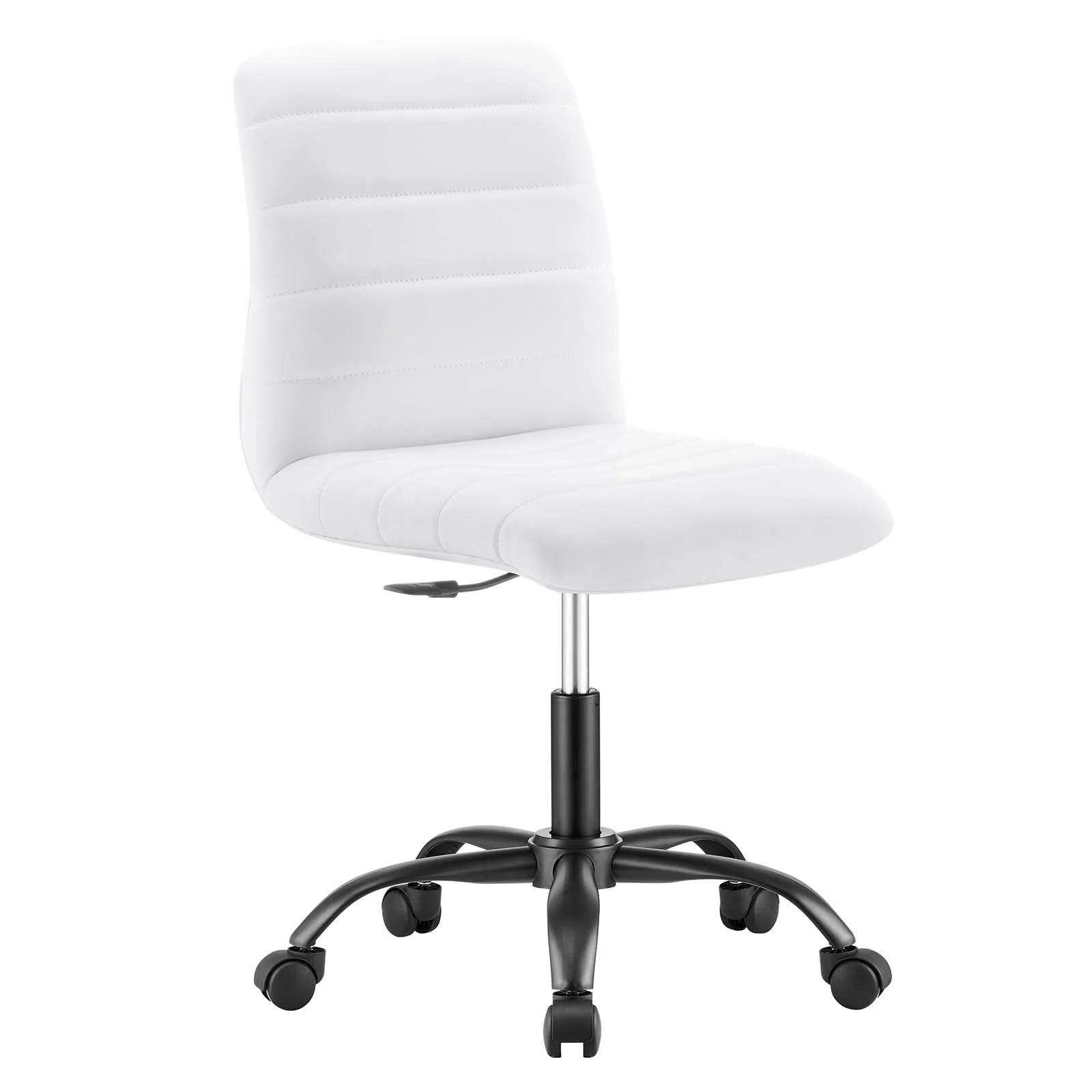 Ripple Armless Vegan Leather Office Chair By Modway - EEI-4974 - Image 17