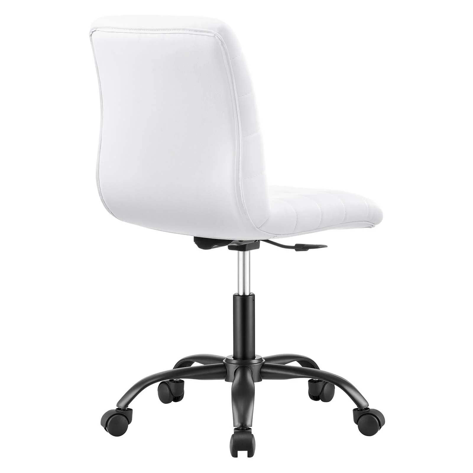 Ripple Armless Vegan Leather Office Chair By Modway - EEI-4974 - Image 19
