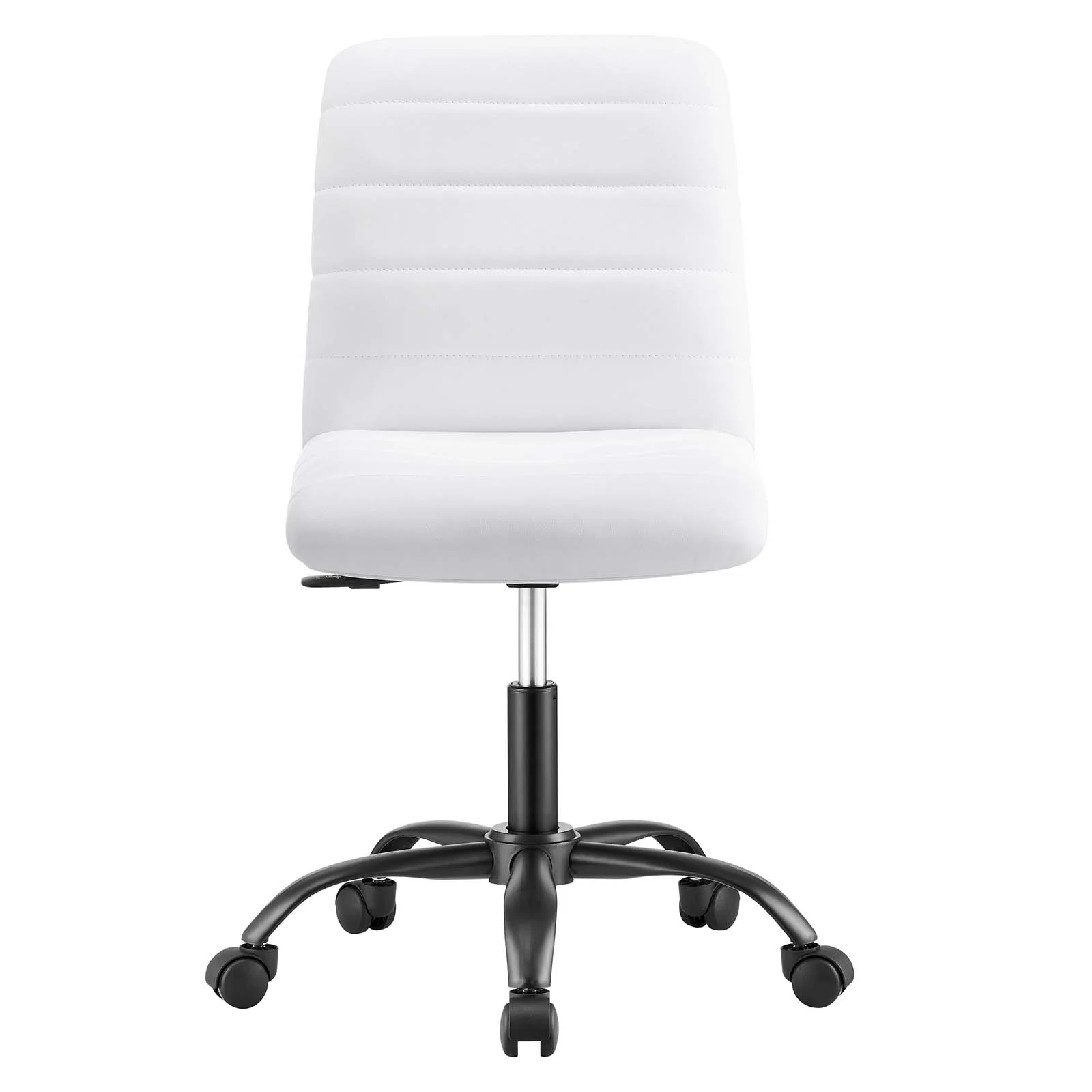Ripple Armless Vegan Leather Office Chair By Modway - EEI-4974 - Image 20