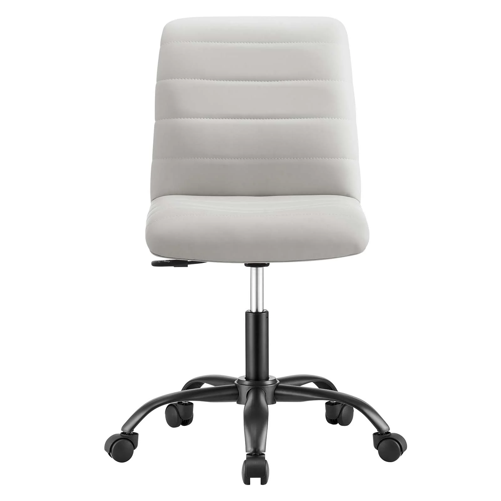 Ripple Armless Vegan Leather Office Chair By Modway - EEI-4974 - Image 5