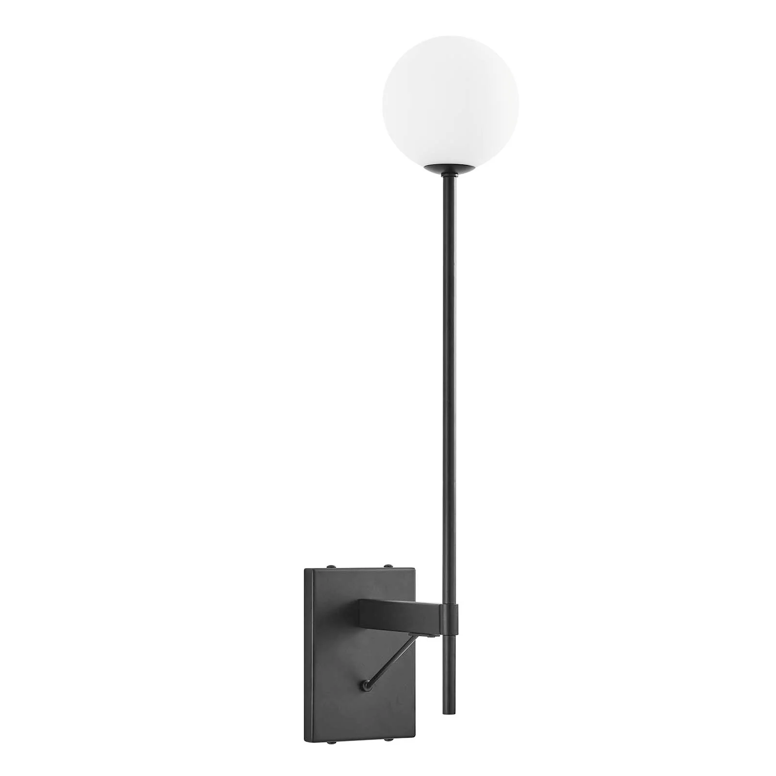 Riva White Globe Wall Sconce By Modway - EEI-6533 - Image 2