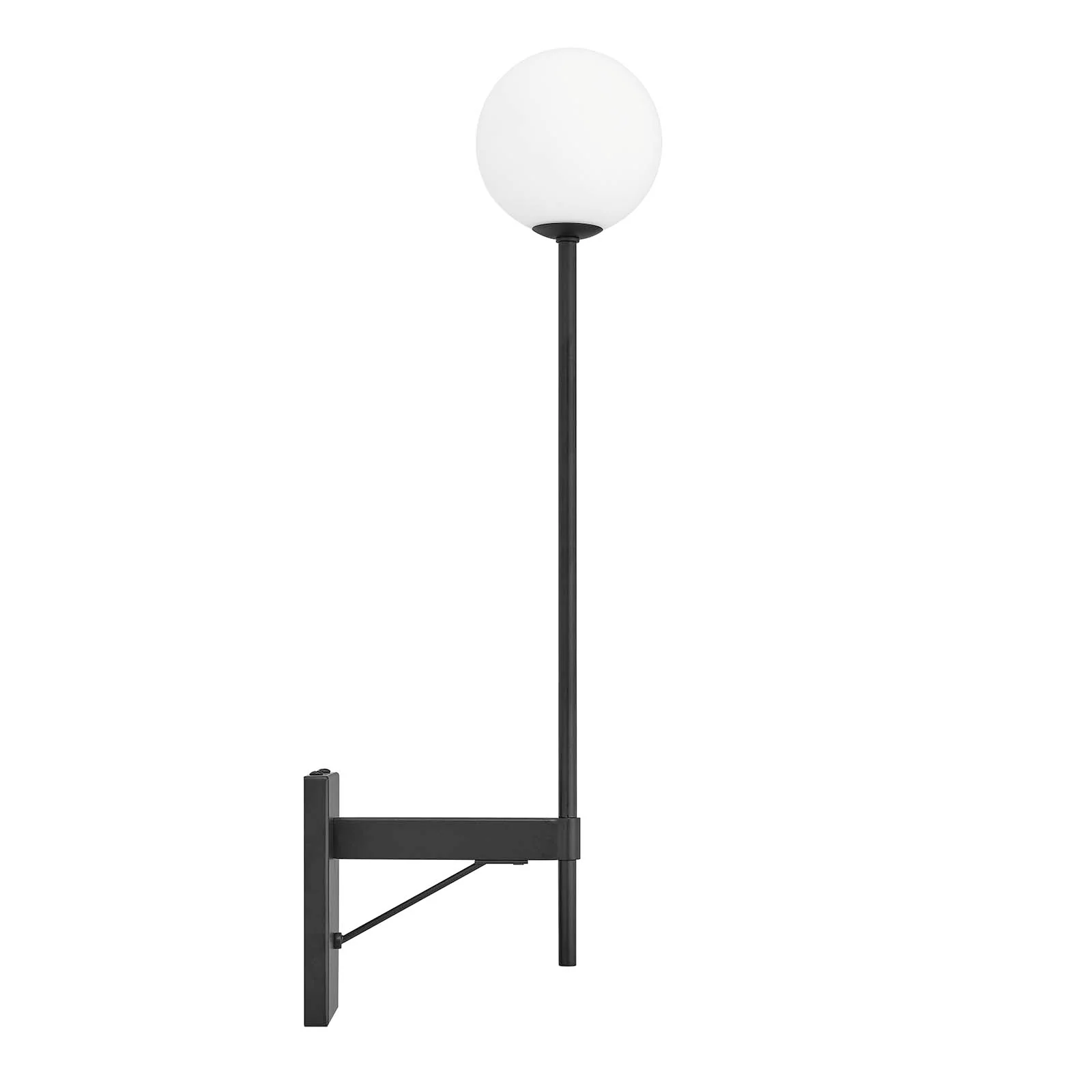 Riva White Globe Wall Sconce By Modway - EEI-6533 - Image 3