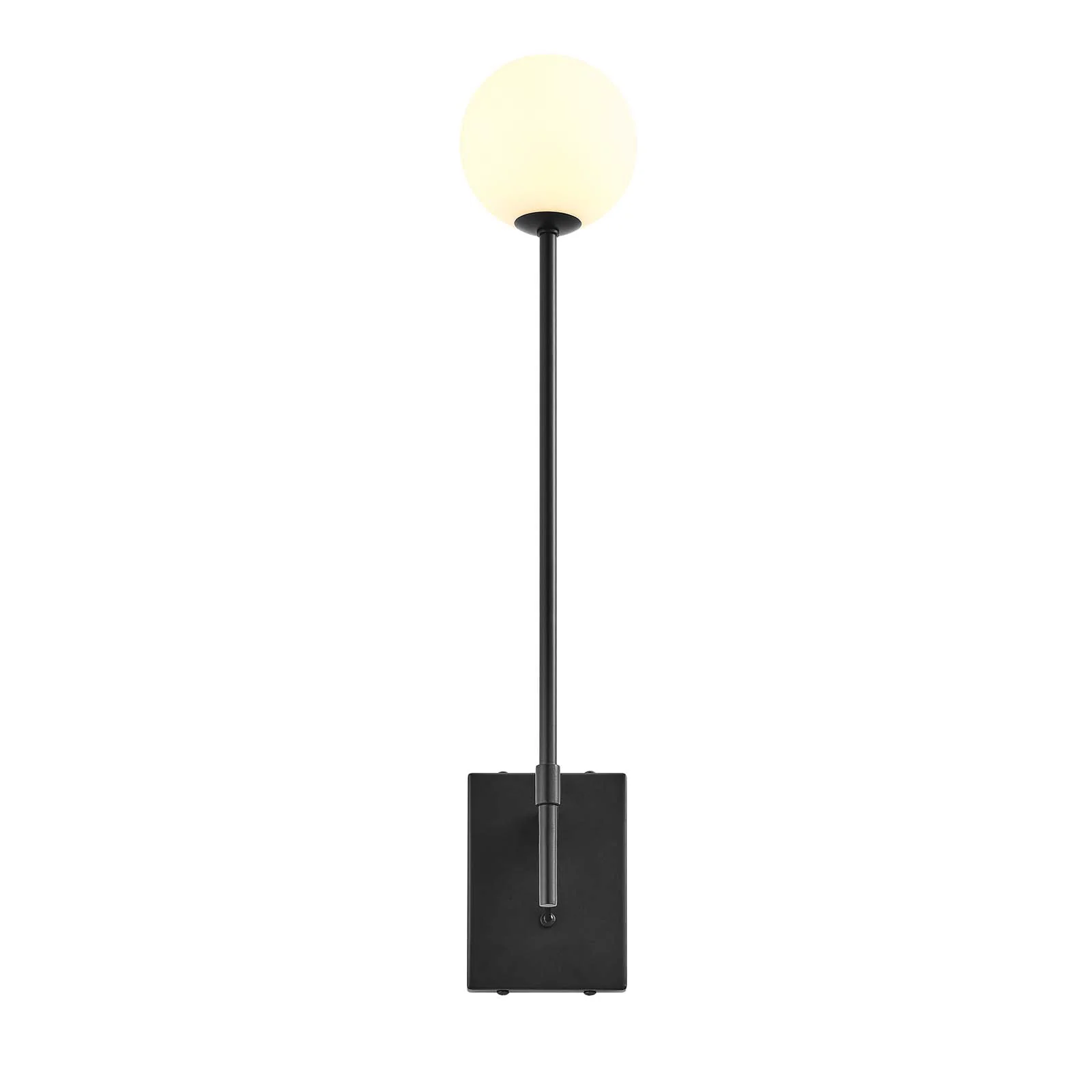 Riva White Globe Wall Sconce By Modway - EEI-6533 - Image 4