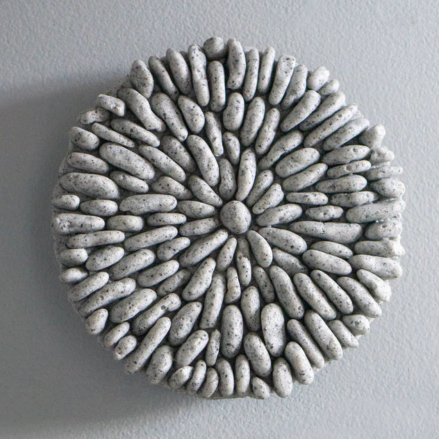 River Rock 6.75"D Wall Art, Gr Set Of 3 By Gold Leaf Design Group - Image 9
