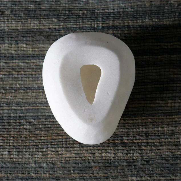 River Stone 6.5"L Wall Art Set Of 2 By Gold Leaf Design Group - Image 3