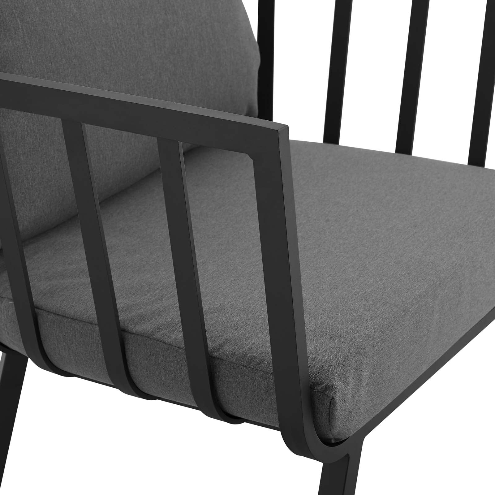 Riverside 4 Piece Outdoor Patio Aluminum Set By Modway - EEI-3785 - Image 9