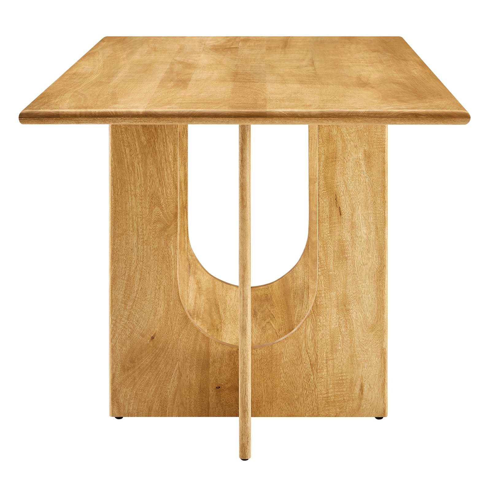 Rivian Rectangular 70" Wood Dining Table By Modway - EEI-6593 - Image 3