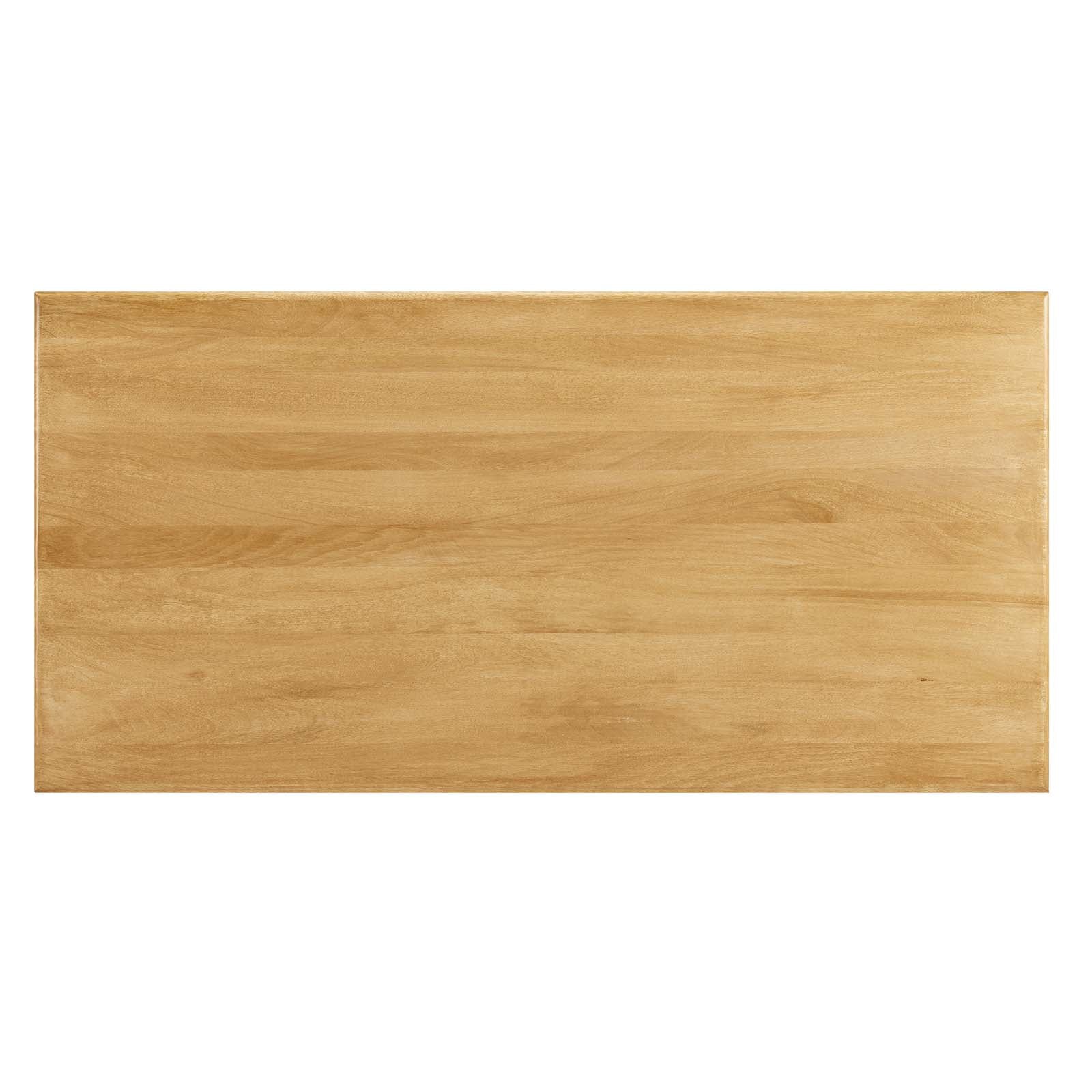 Rivian Rectangular 70" Wood Dining Table By Modway - EEI-6593 - Image 5