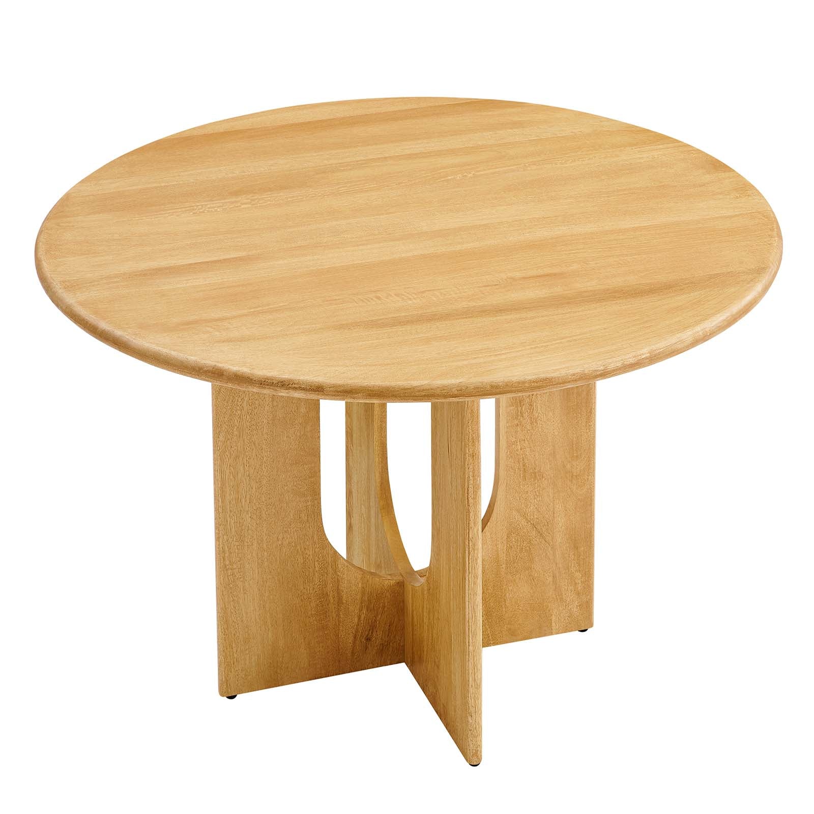 Rivian Round 48" Wood Dining Table By Modway - EEI-6592 - Image 2