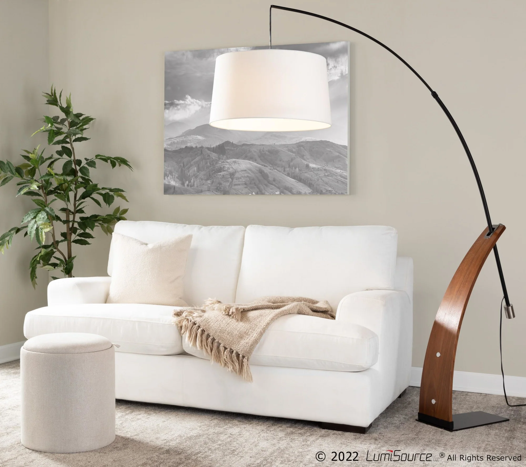 Robyn Floor Lamp Black By LumiSource - Image 18