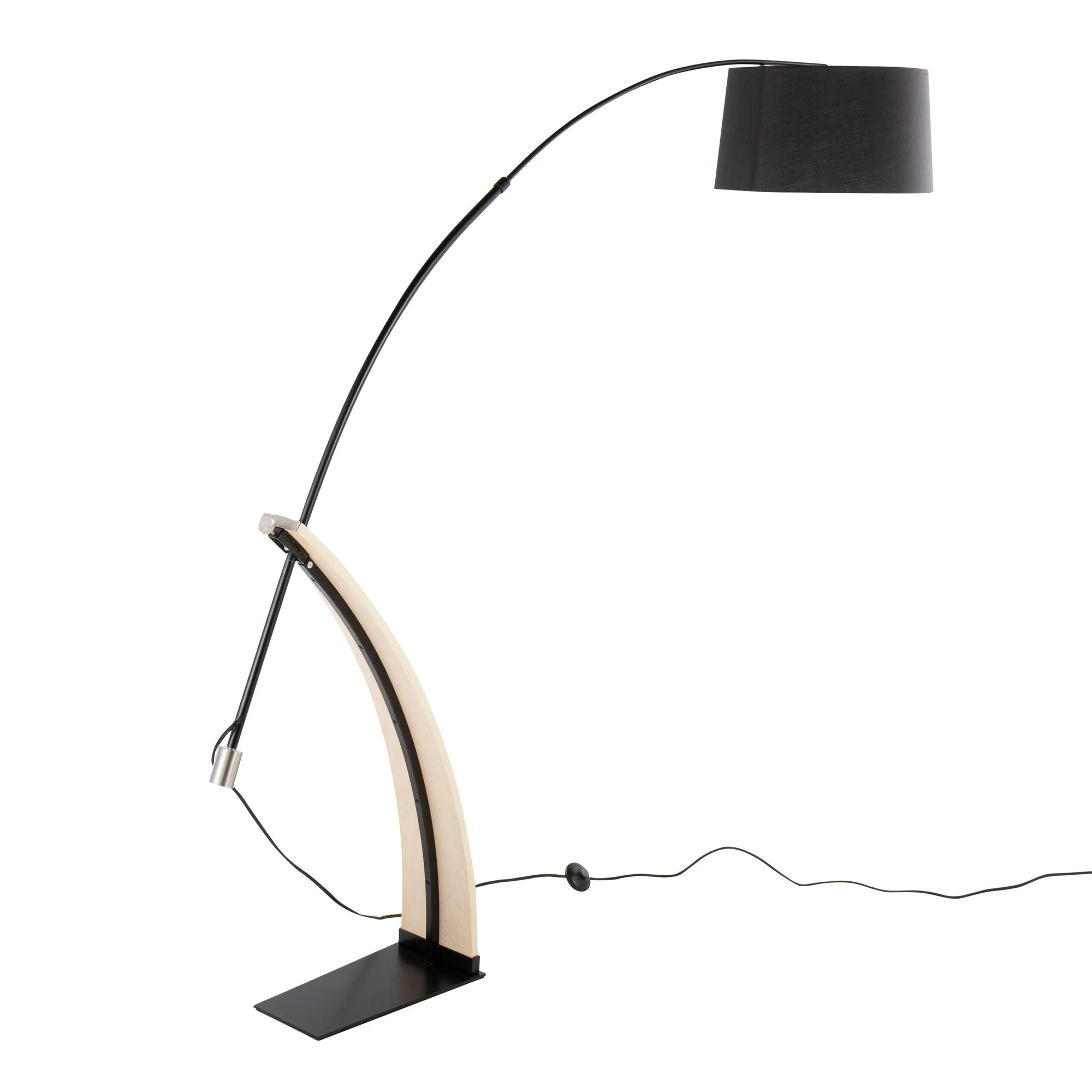 Robyn Floor Lamp Black By LumiSource - Image 7