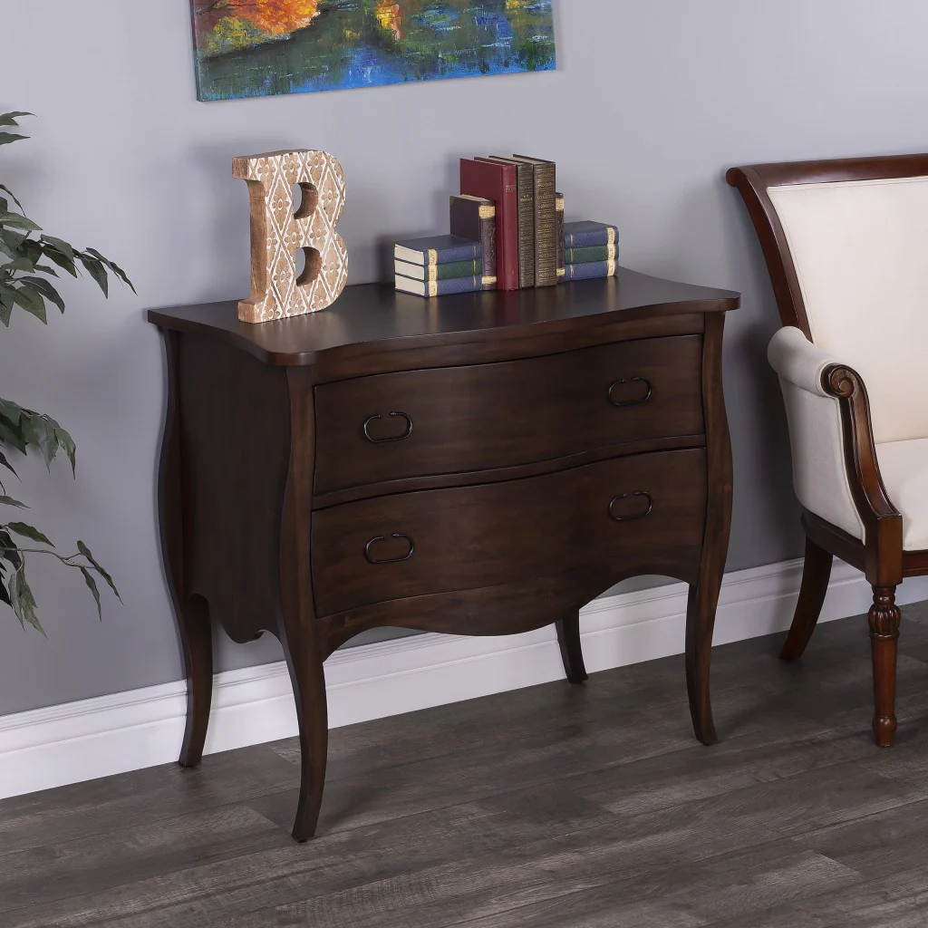 Rochelle Gray 2 Drawer Chest By Homeroots - Image 11