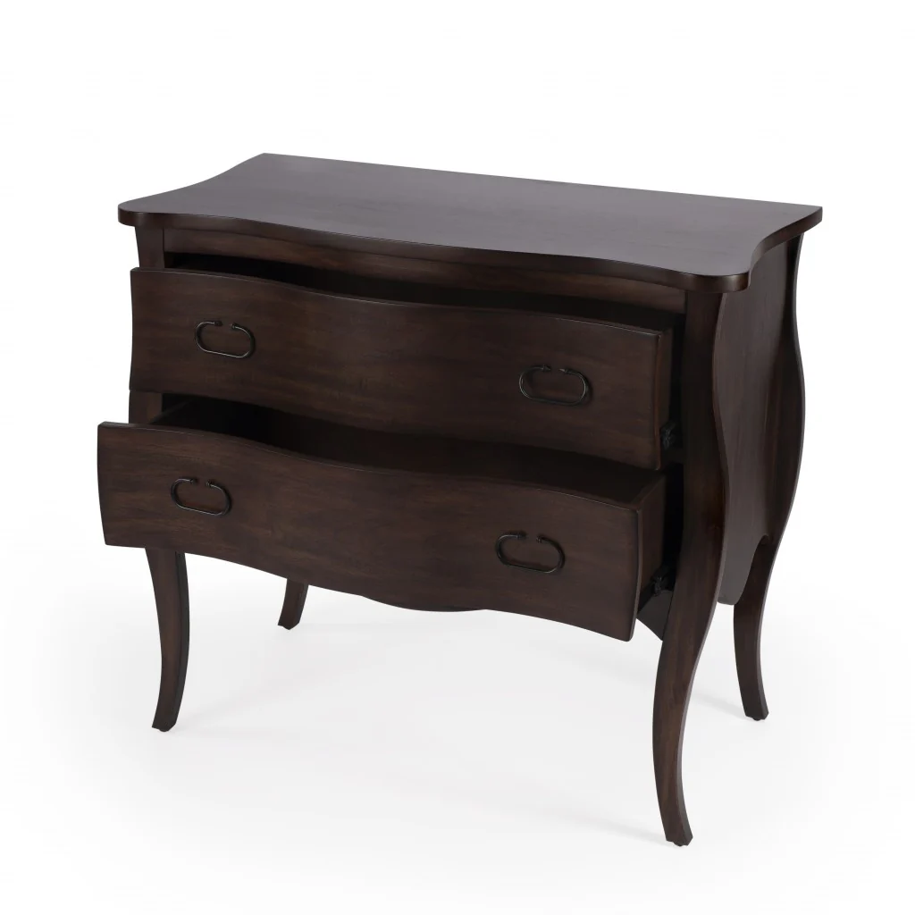 Rochelle Gray 2 Drawer Chest By Homeroots - Image 6