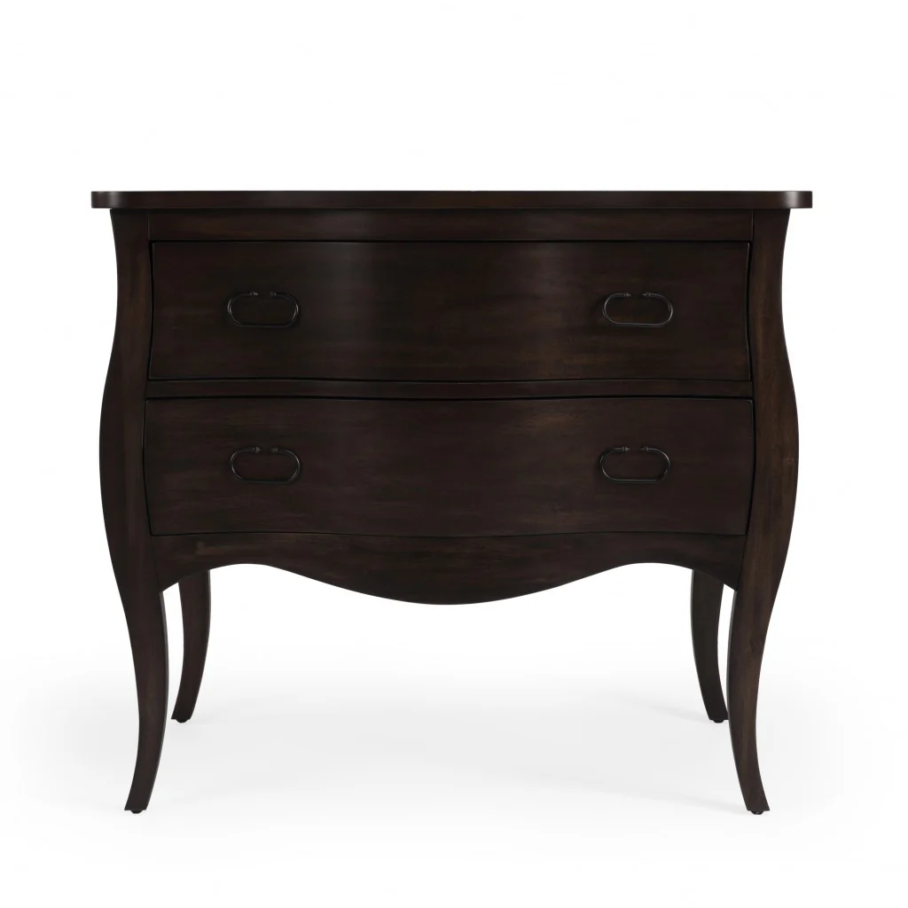 Rochelle Gray 2 Drawer Chest By Homeroots - Image 8